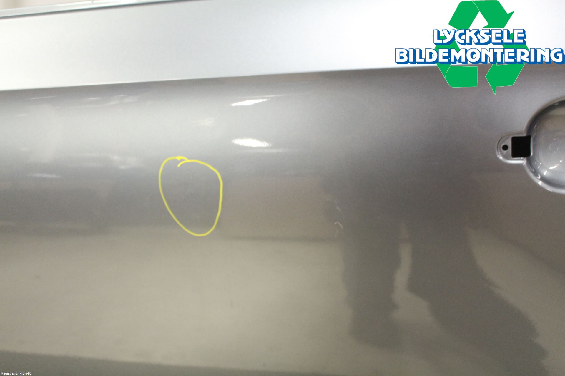 Skoda RAPID Dörr Bak Vänster