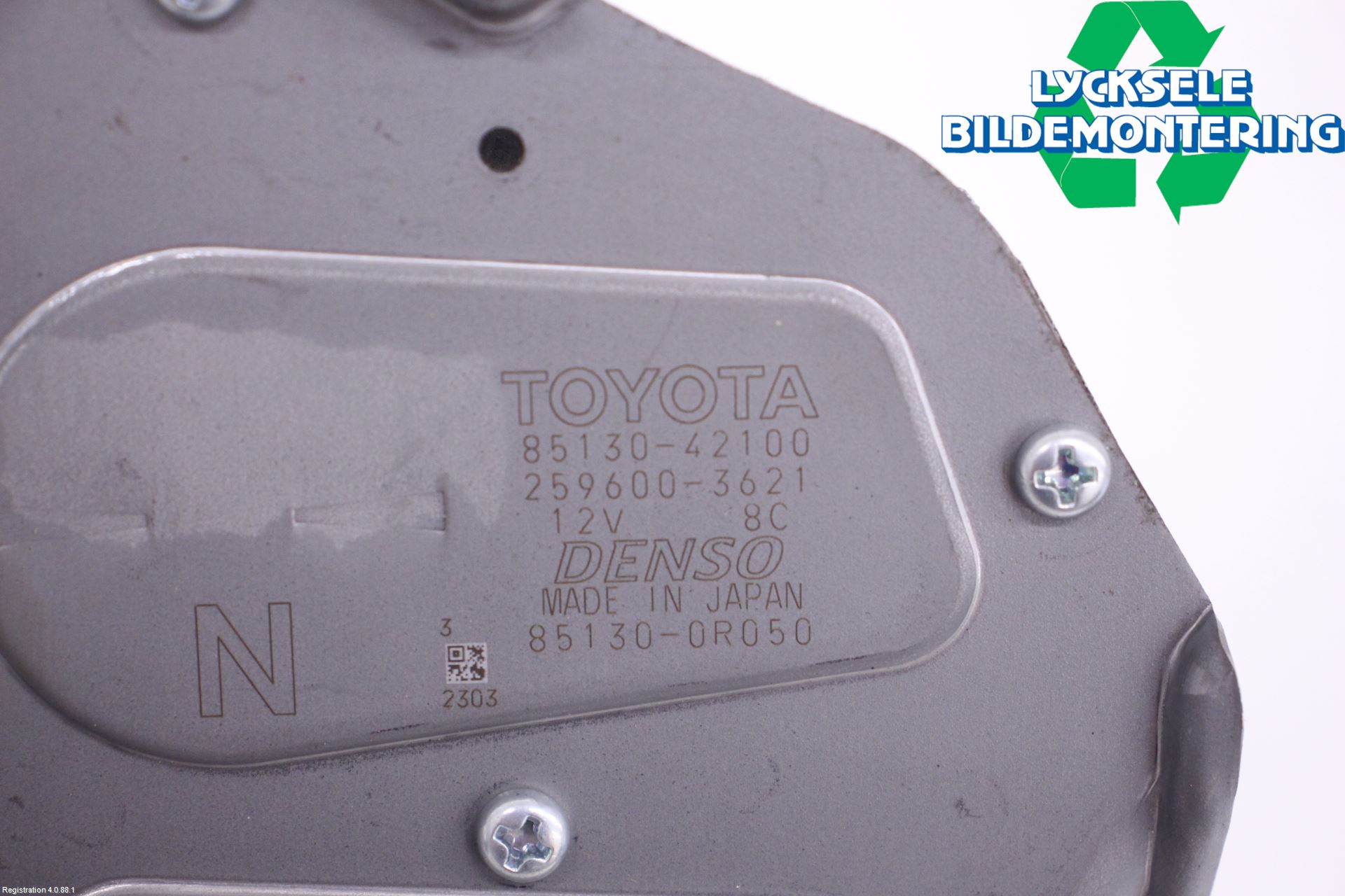 Toyota RAV4 19- Torkarmotor Baklucka