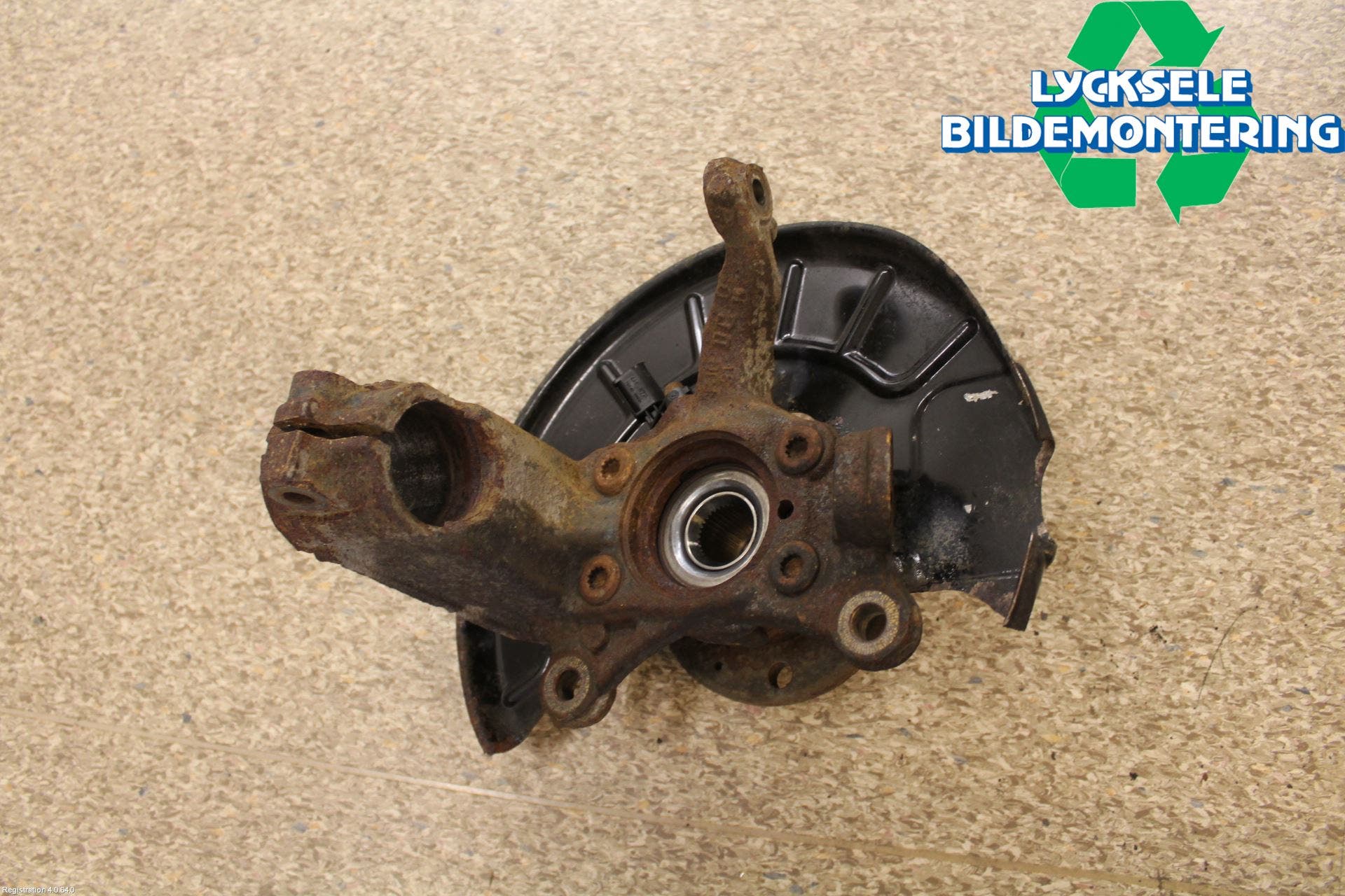 Volkswagen VW SCIROCCO 09-17 Styrspindel Lagerhus Hö