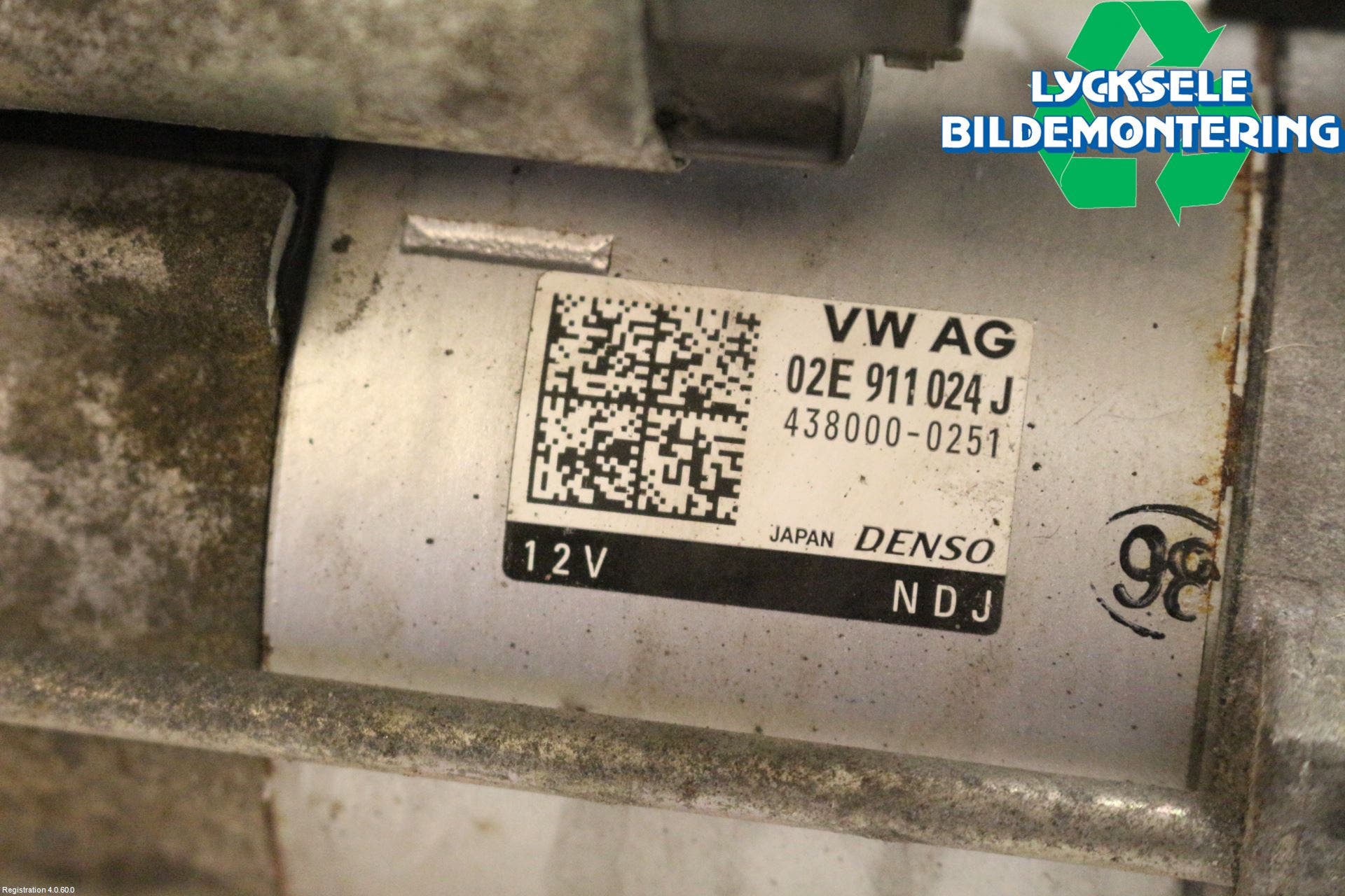 Skoda OCTAVIA (5E) 13-20 Startmotor Diesel