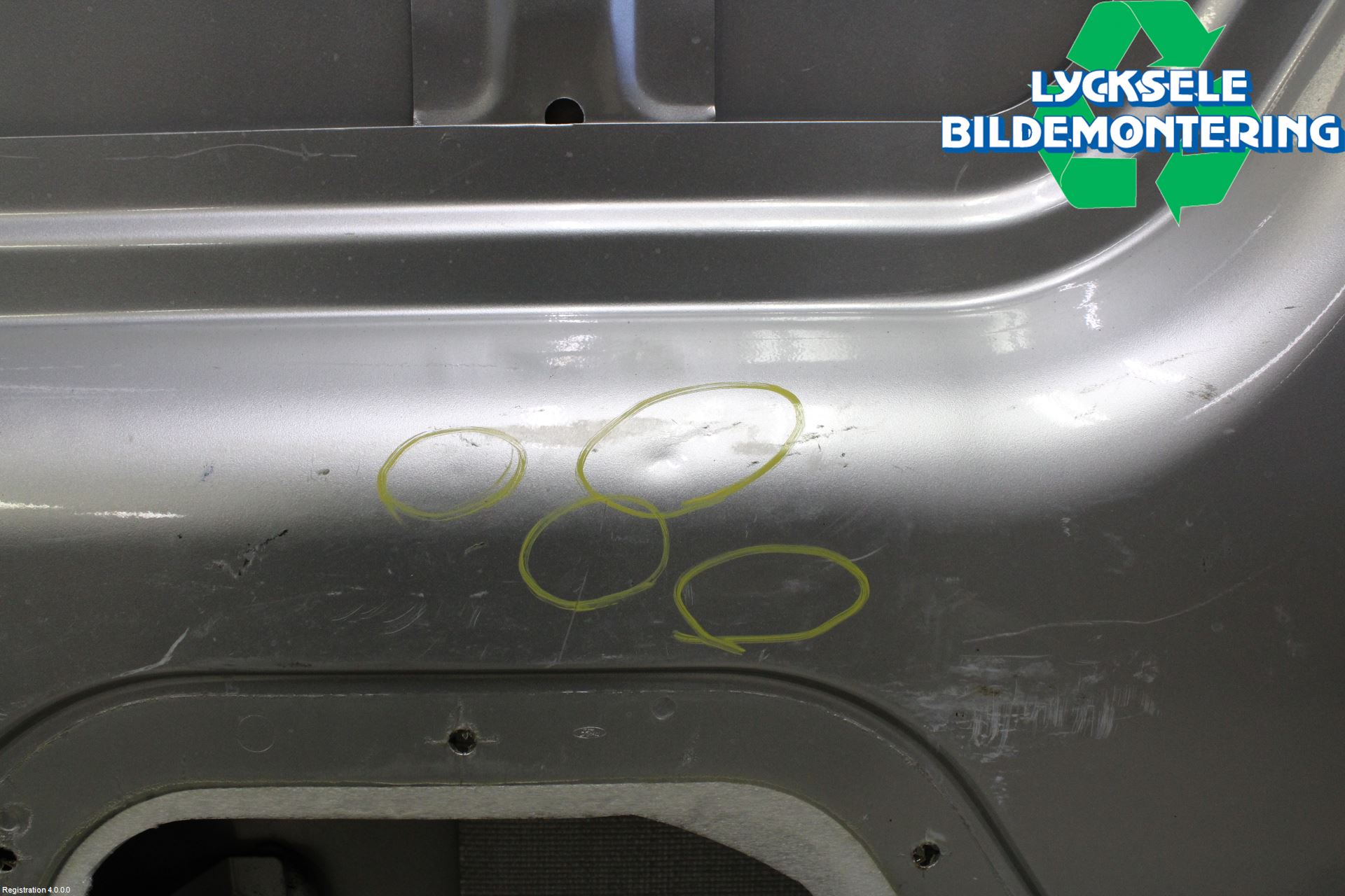 Ford TRANSIT CONNECT 09-13 Dörr Sido-Skjutdörr Hö