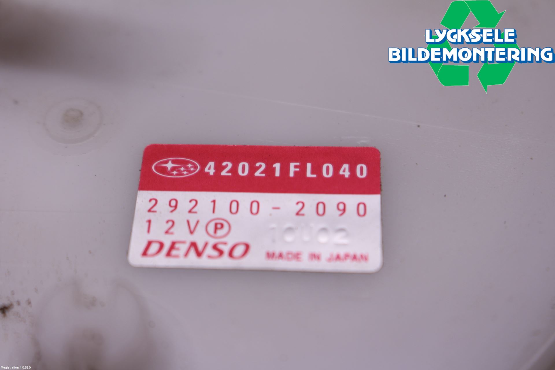 Subaru XV 18-22 Bränslepump El