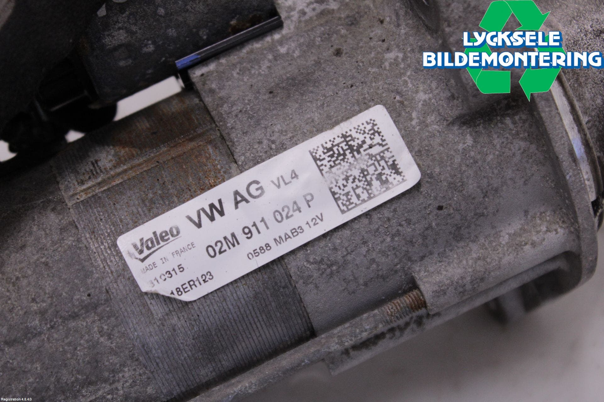 Volkswagen VW CADDY 11-15 Startmotor Diesel