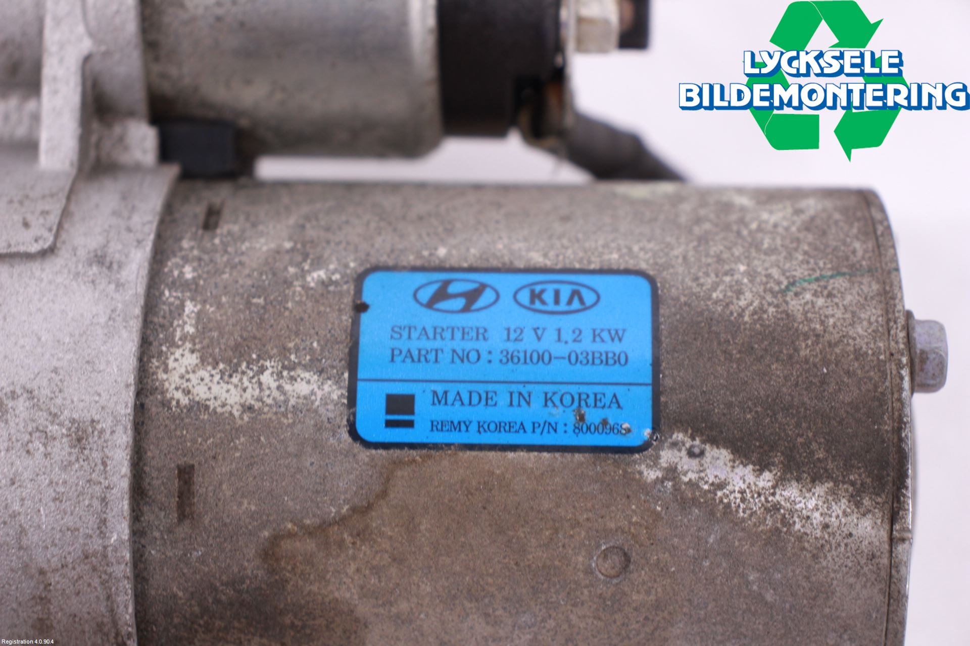 Kia RIO 17- Startmotor