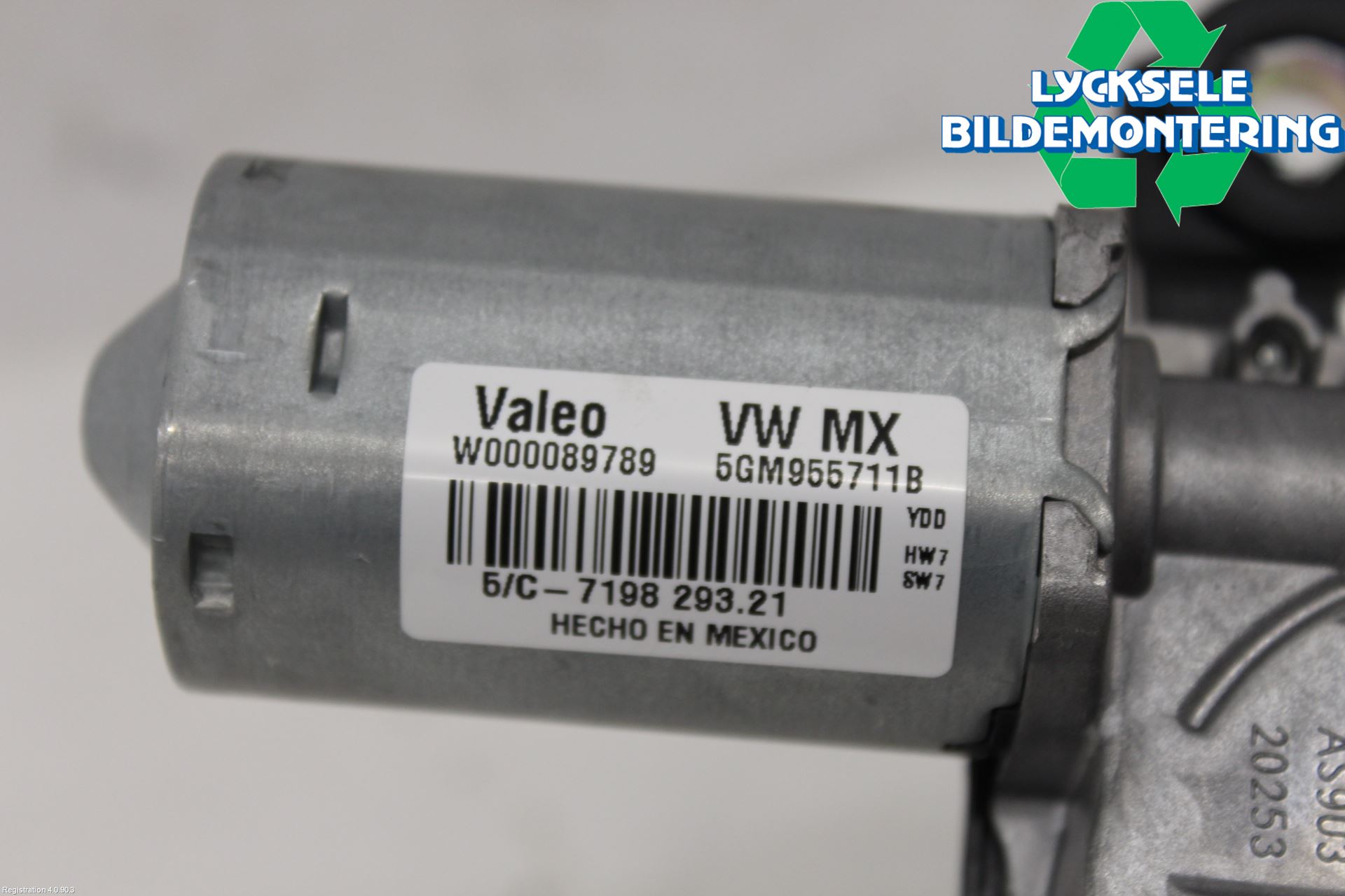 Volkswagen VW TIGUAN 16-24 Torkarmotor Baklucka
