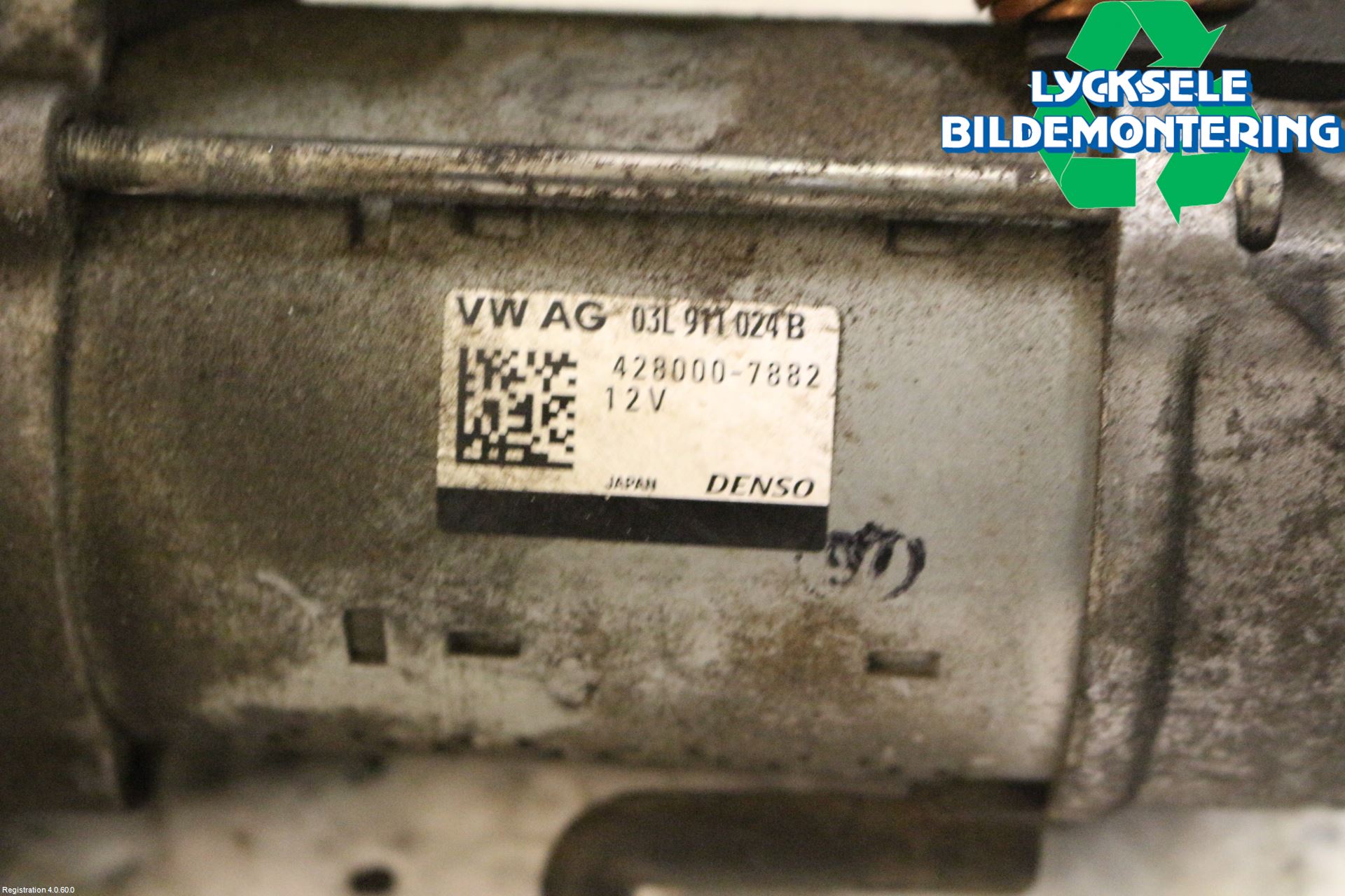 Audi A4/S4 08-11 Startmotor Diesel