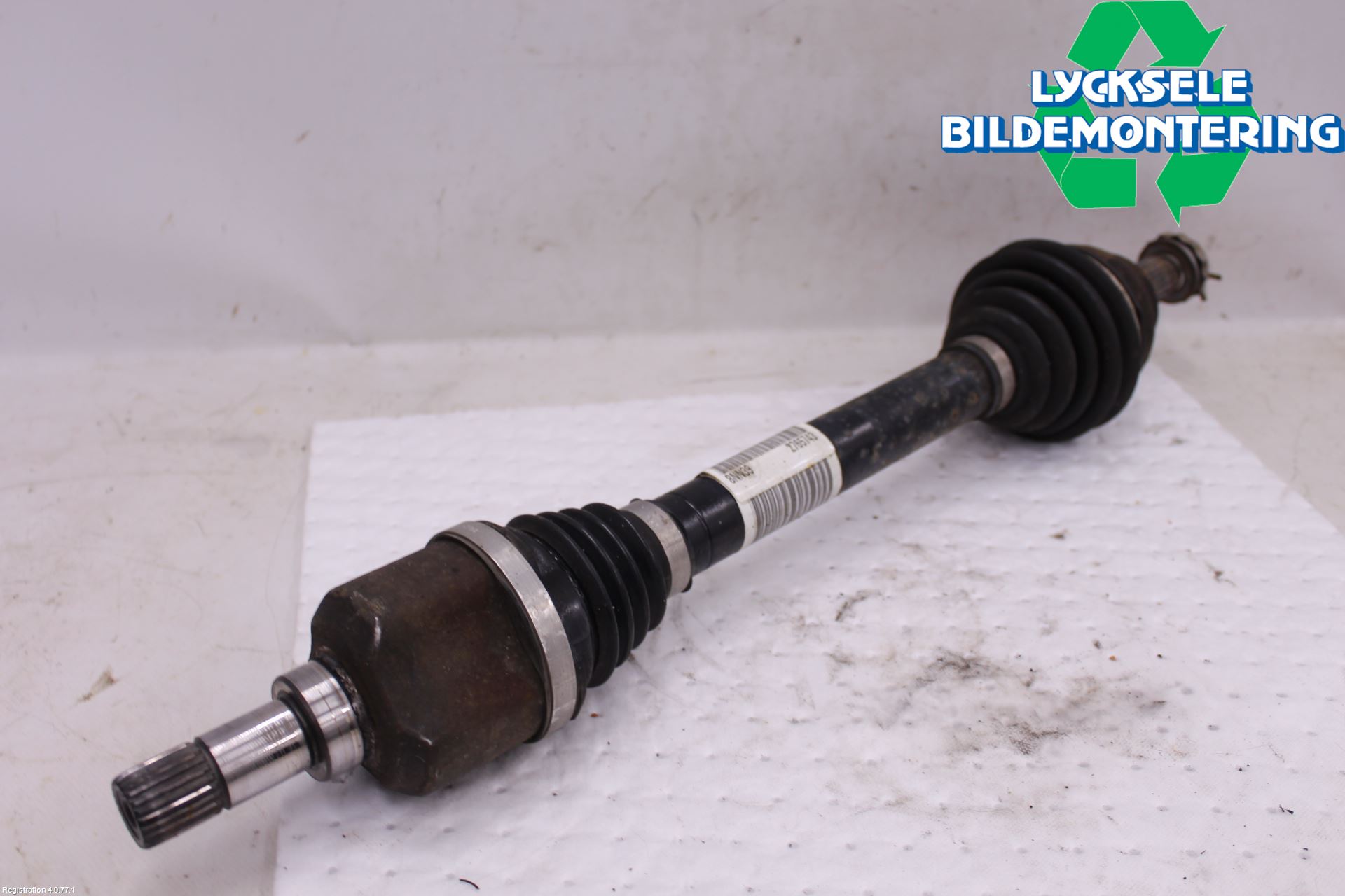 Peugeot PARTNER 16-18 Drivaxel Fram Vänster
