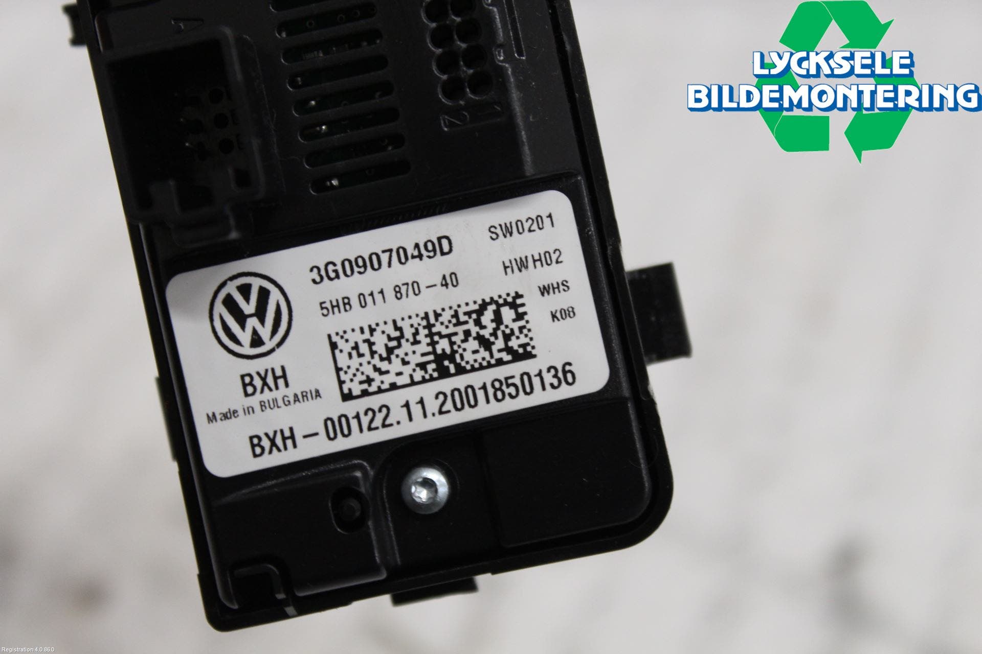 Volkswagen VW PASSAT 20-24 Ac Styrenhet Ac Manöveren