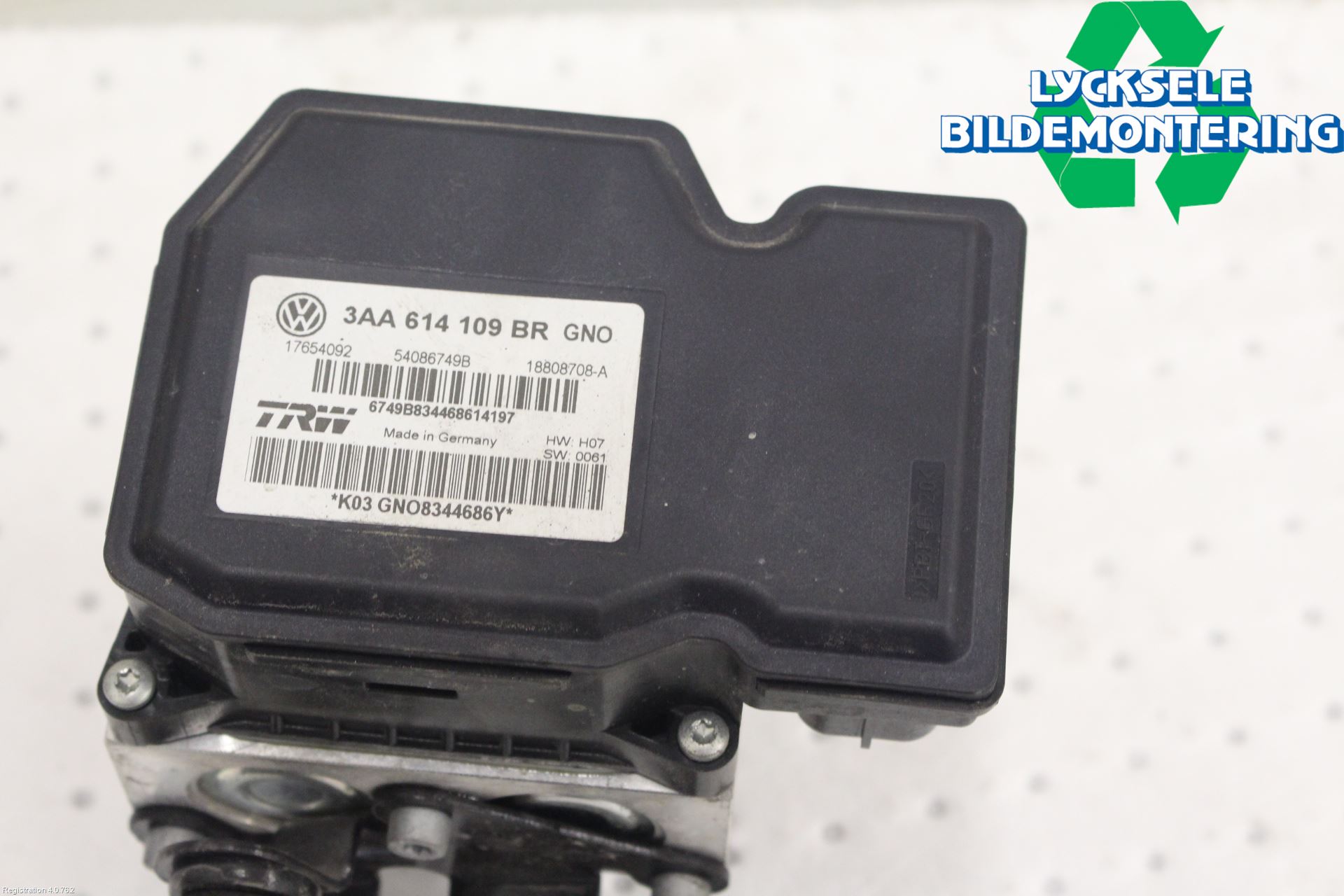 Volkswagen VW PASSAT 11-14 Abs Hydraulaggregat