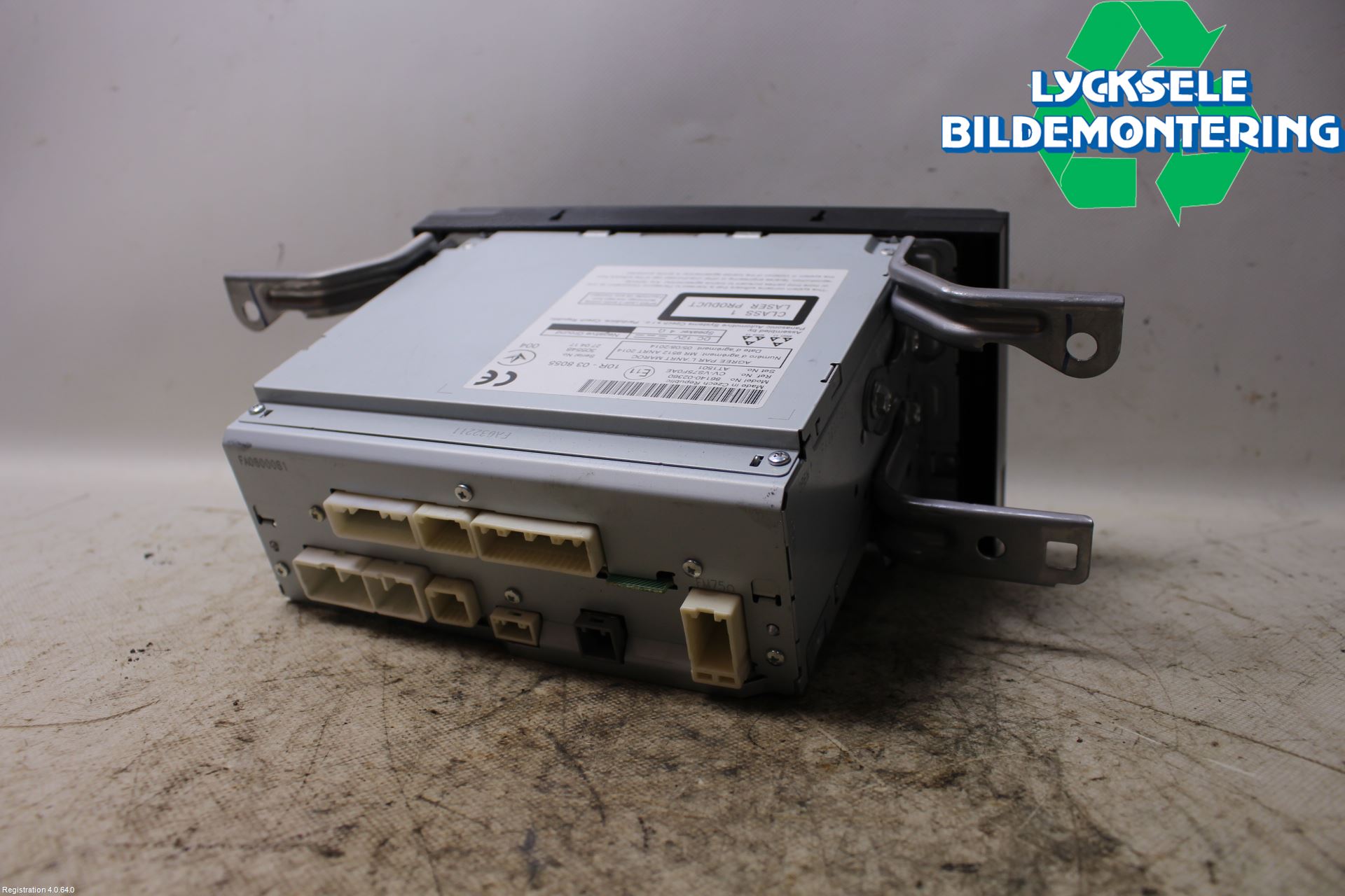 Toyota AURIS 13-19 Cd Radio - Multimediapanel