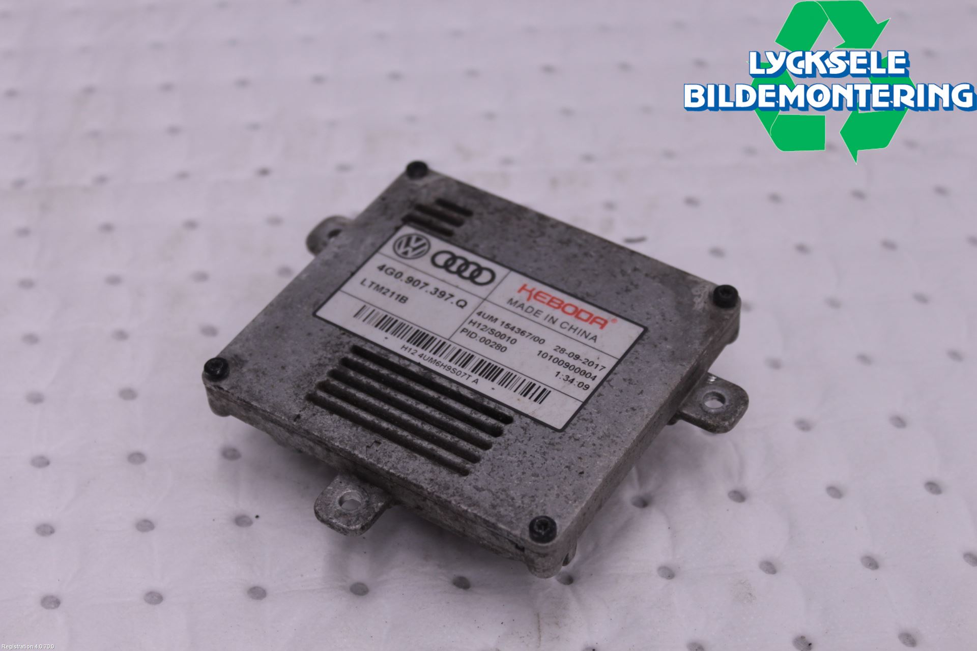 Audi Q3 8U 12-18 Styrenhet Strålkastare