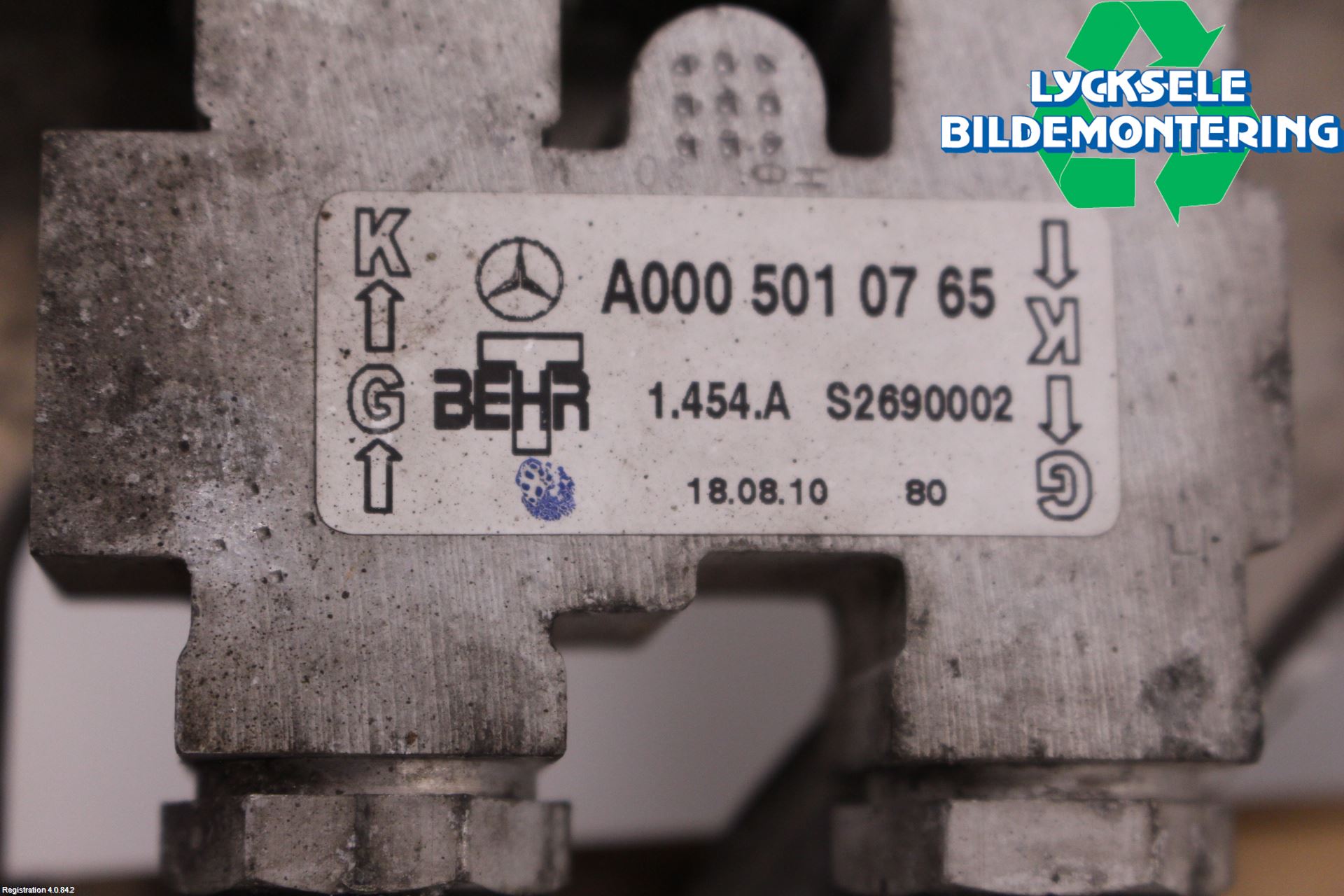 Mercedes-Benz MB ML (W164) 05-11 Oljekylare Automat