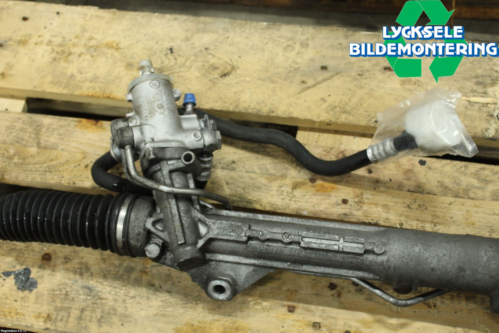 BMW 5 E60/61 Sed/Tou 02-10 Styrväxel Servo -Snäcka