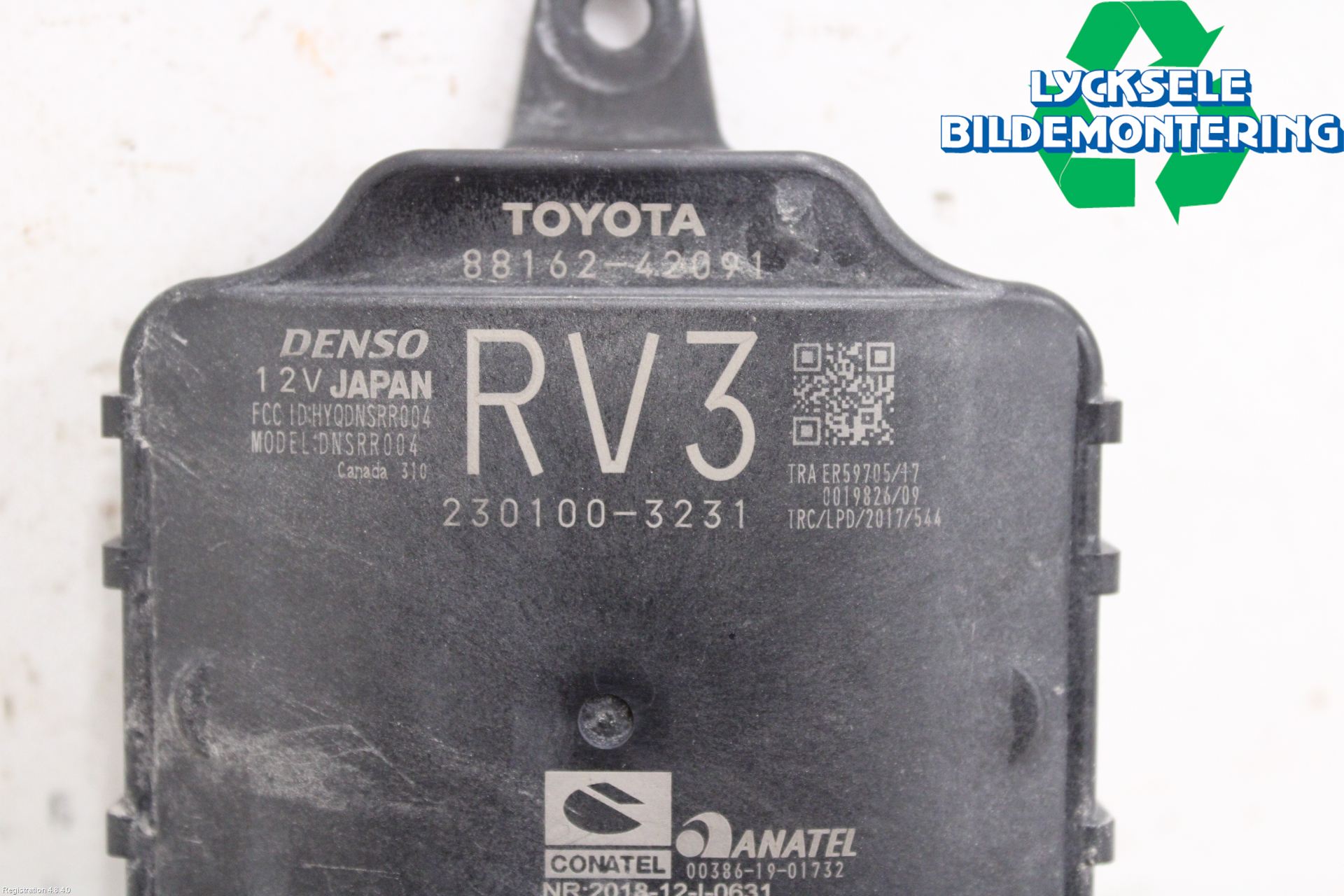 Toyota RAV4 19- Sensor Aktivt Kollisionsskydd