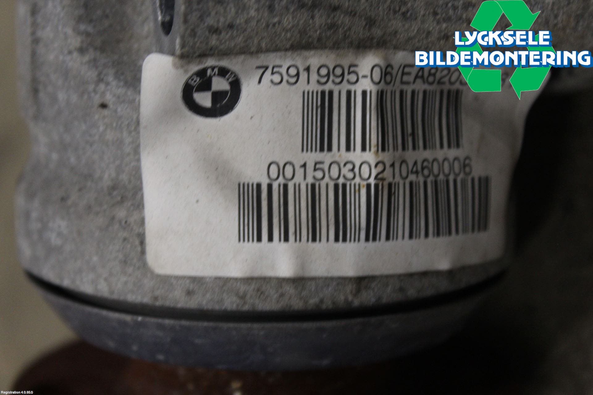 BMW 3 GT F34 13-19 Framvagn Diffrential