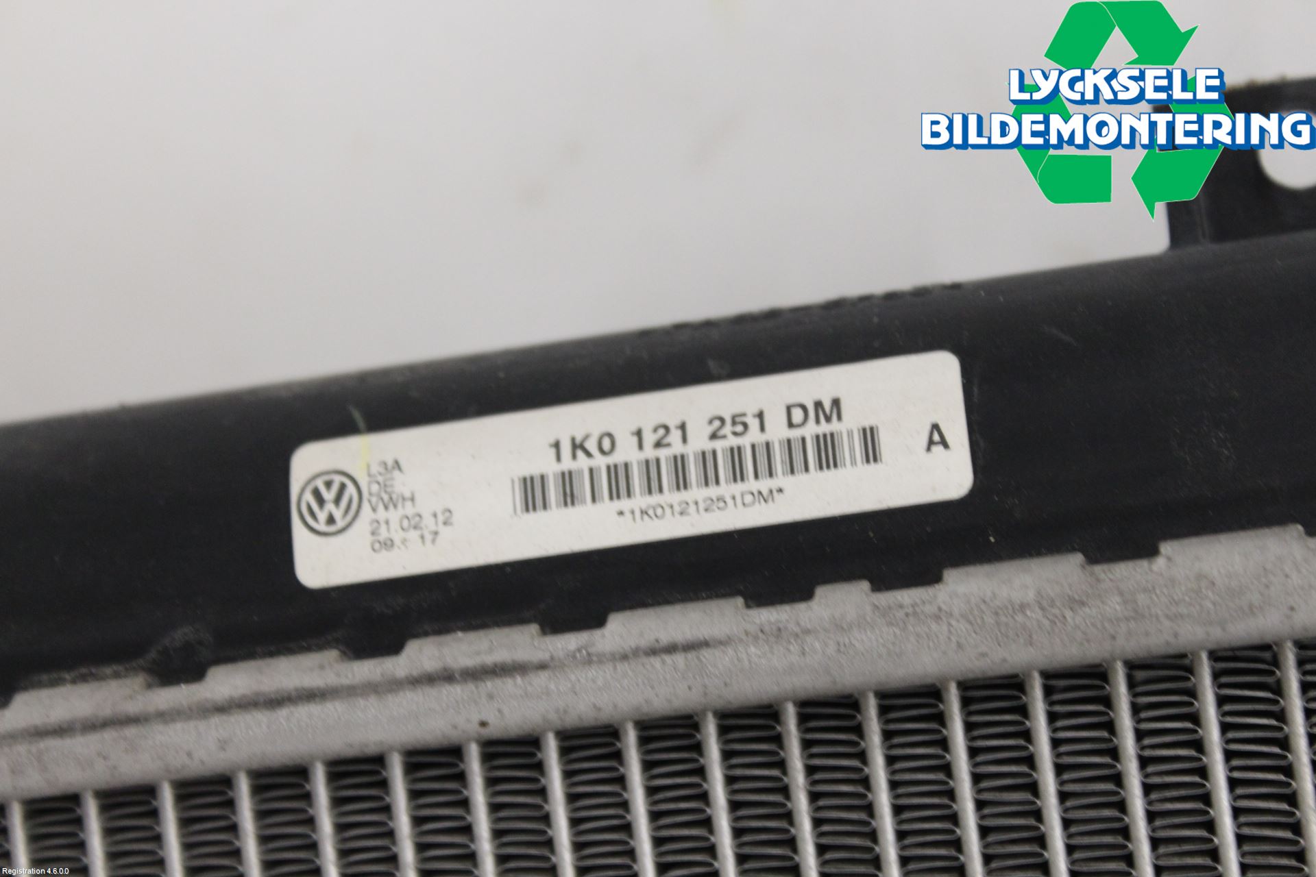 Skoda OCTAVIA (1Z) 05-13 Kylare Aut