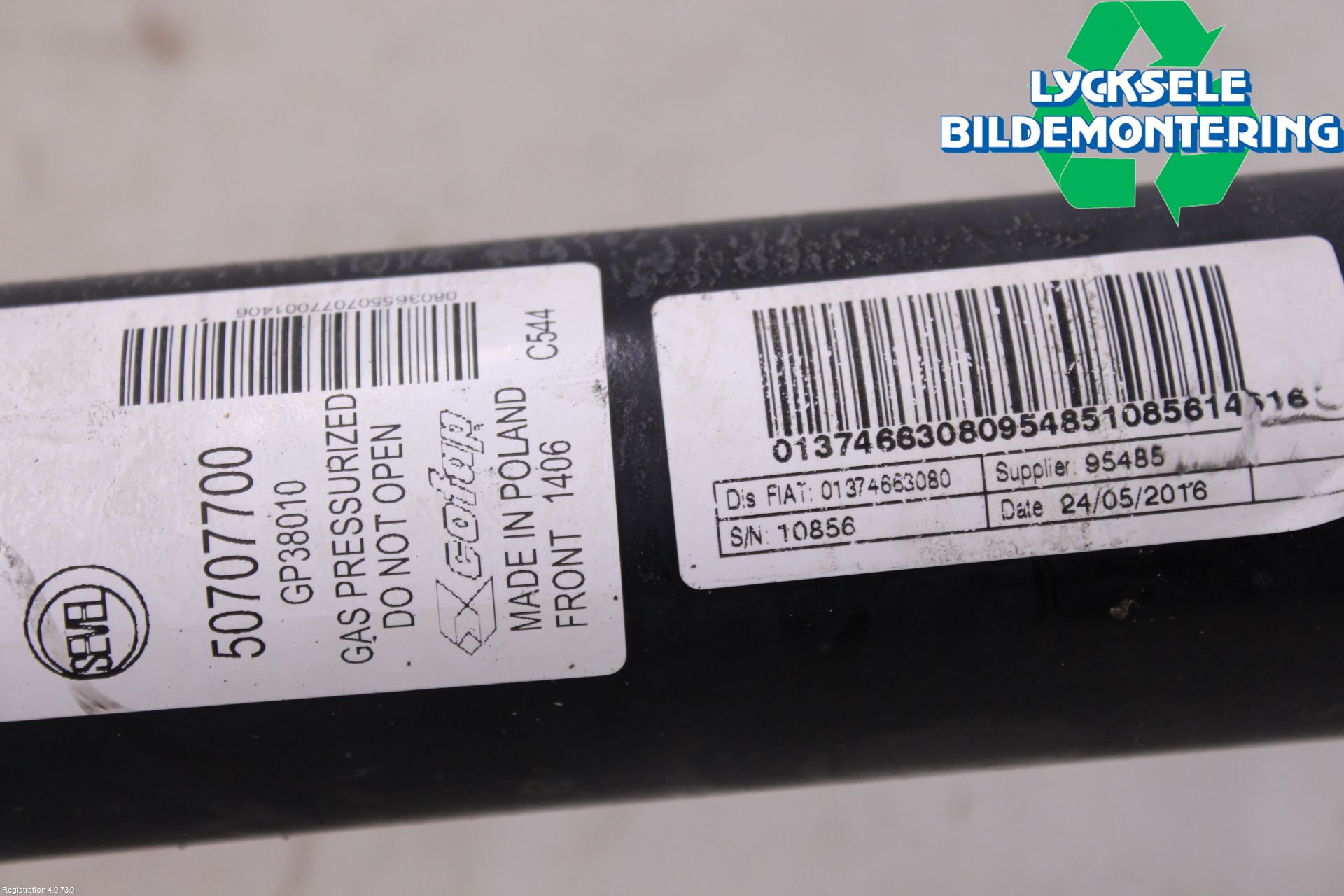 Fiat DUCATO 15-23 Fjäderben Fram Höger