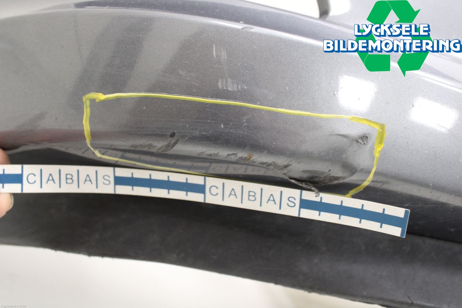 Hyundai i30 FD 07-12 Stötfångarbeklädnad Fram