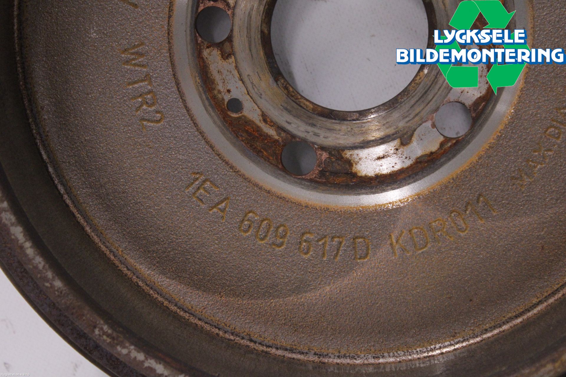 Volkswagen VW ID.3 21- Bromstrumma Bak