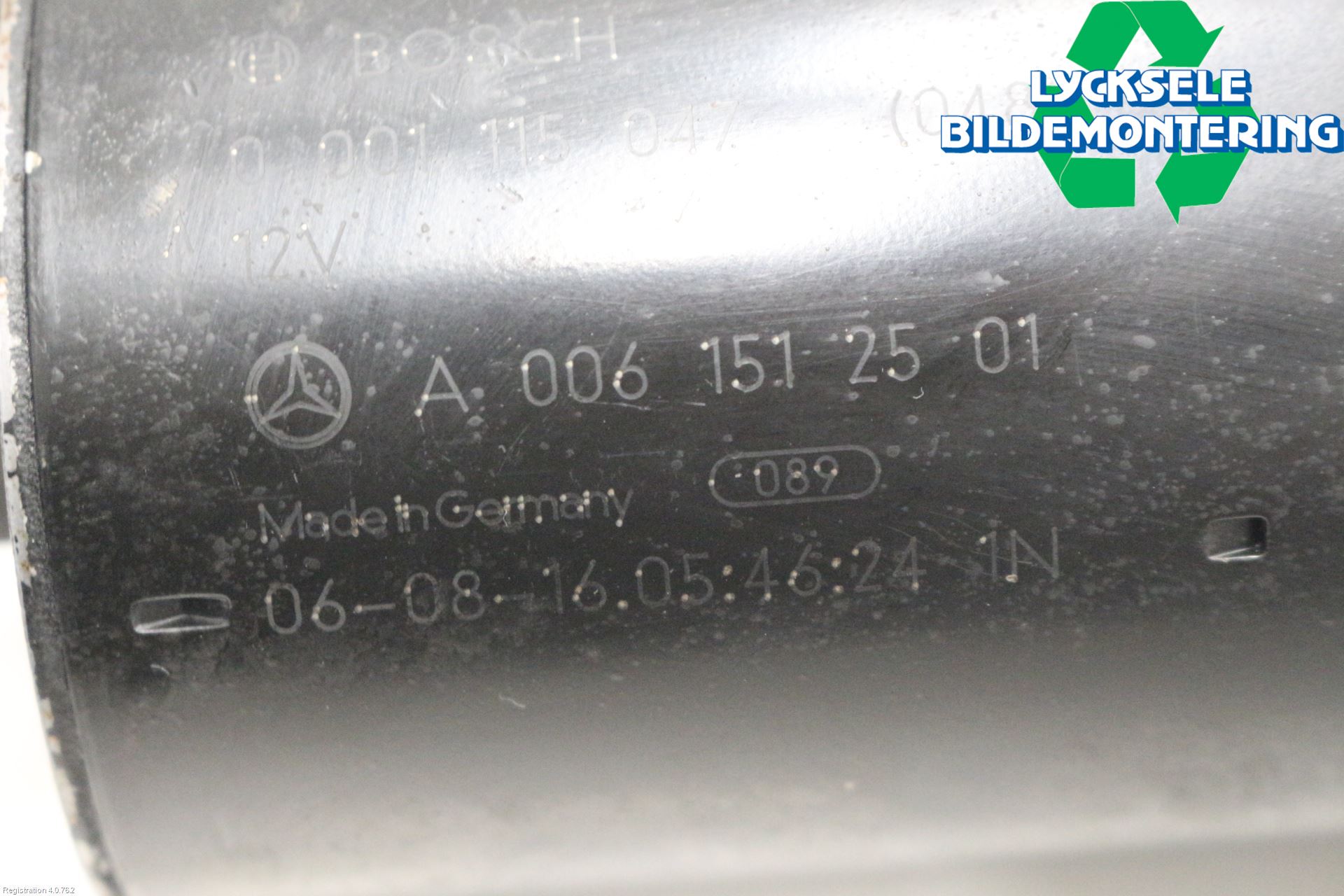 Mercedes-Benz MB SPRINTER (W906) 06-18 Startmotor Diesel