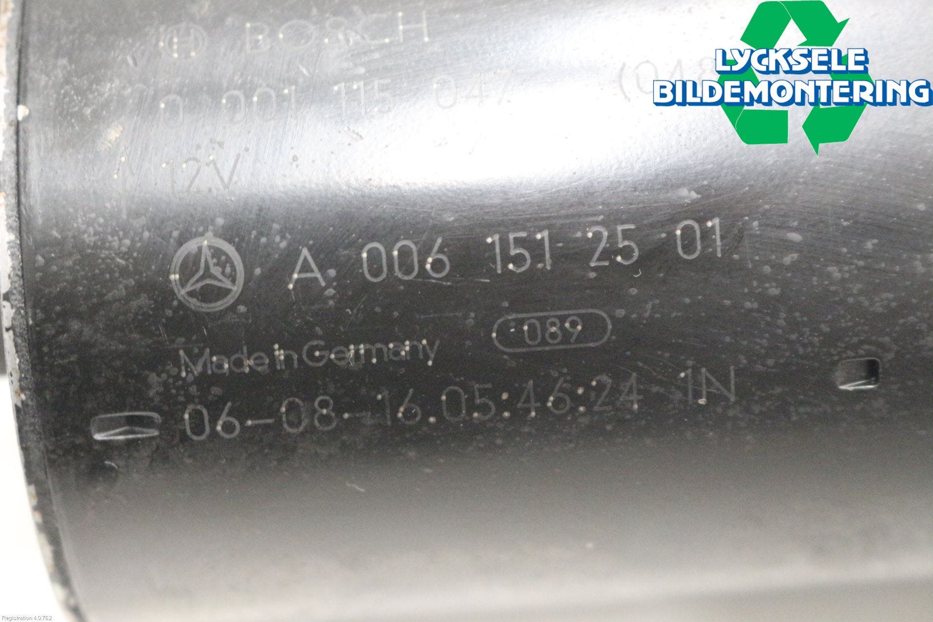 Mercedes-Benz MB SPRINTER (W906) 06-18 Startmotor Diesel