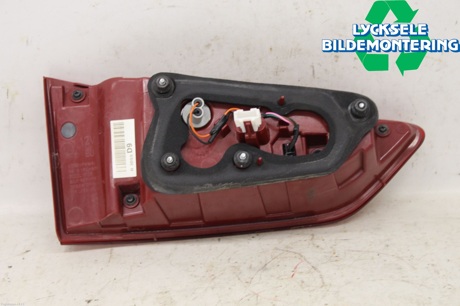 Kia OPTIMA 16-20 Bakljus Lucka Hö