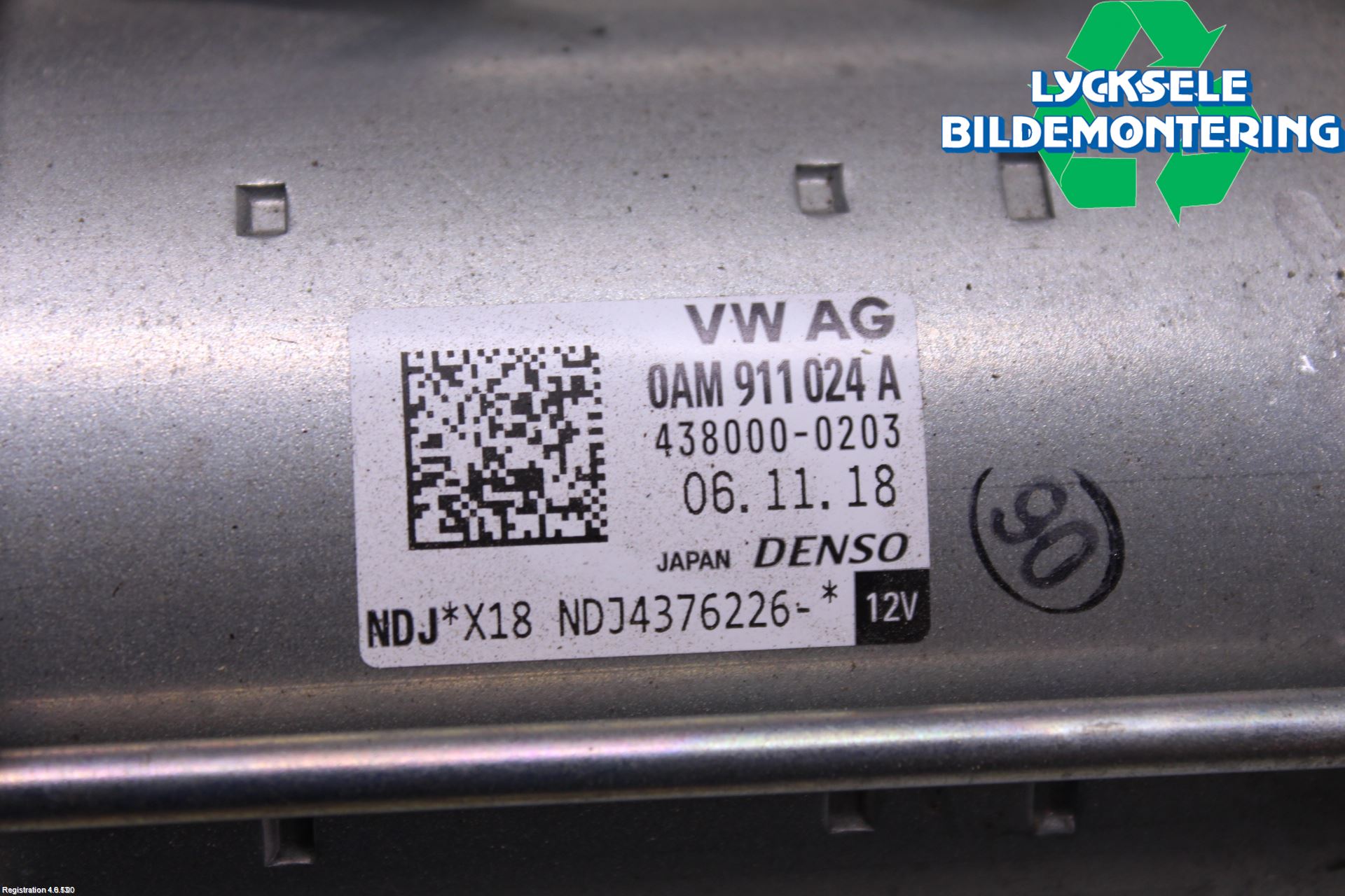 Skoda OCTAVIA (5E) 13-20 Startmotor