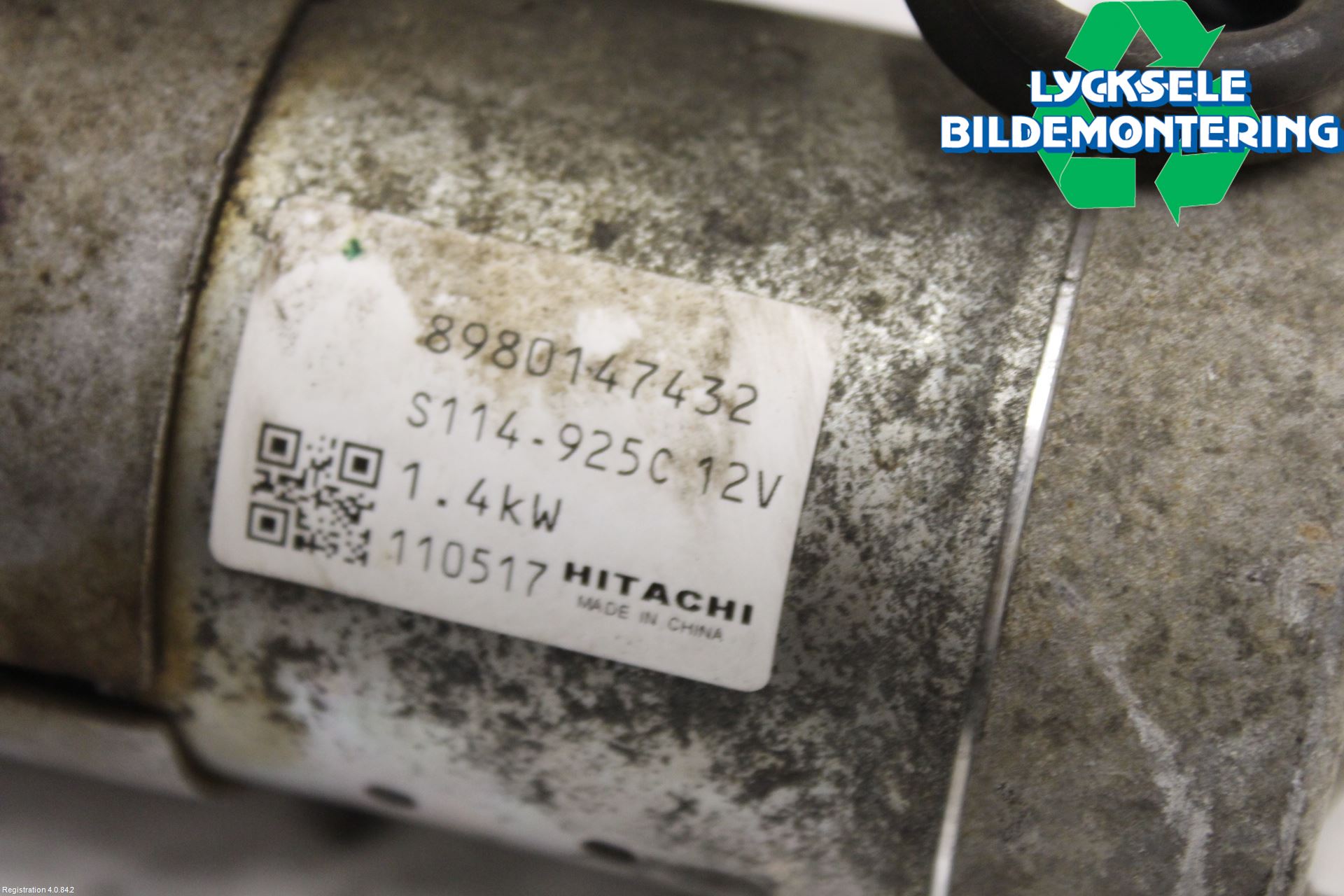 Opel ASTRA J 10-15 Startmotor Diesel