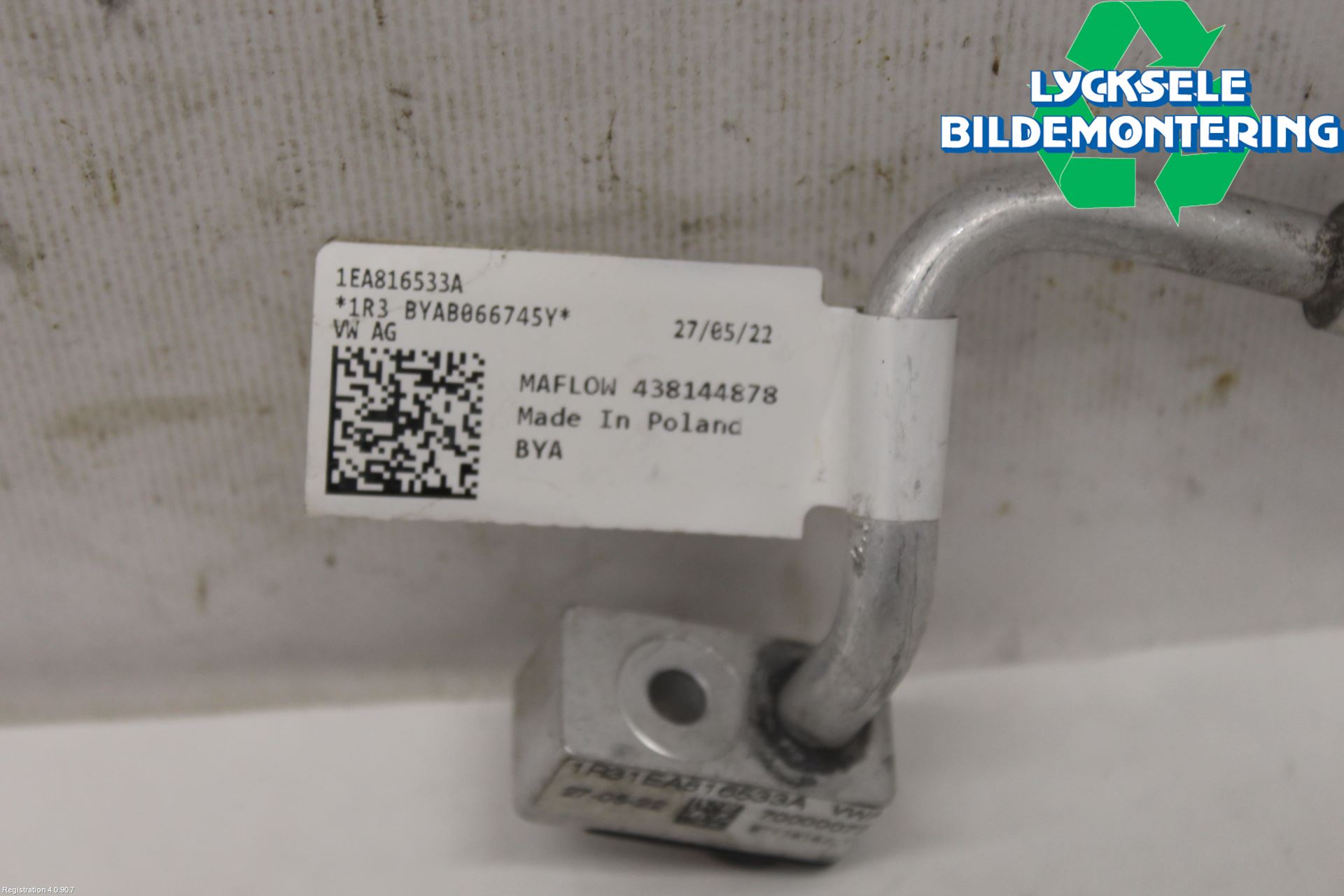 Volkswagen VW ID.4 21- Ac Slang-Rör