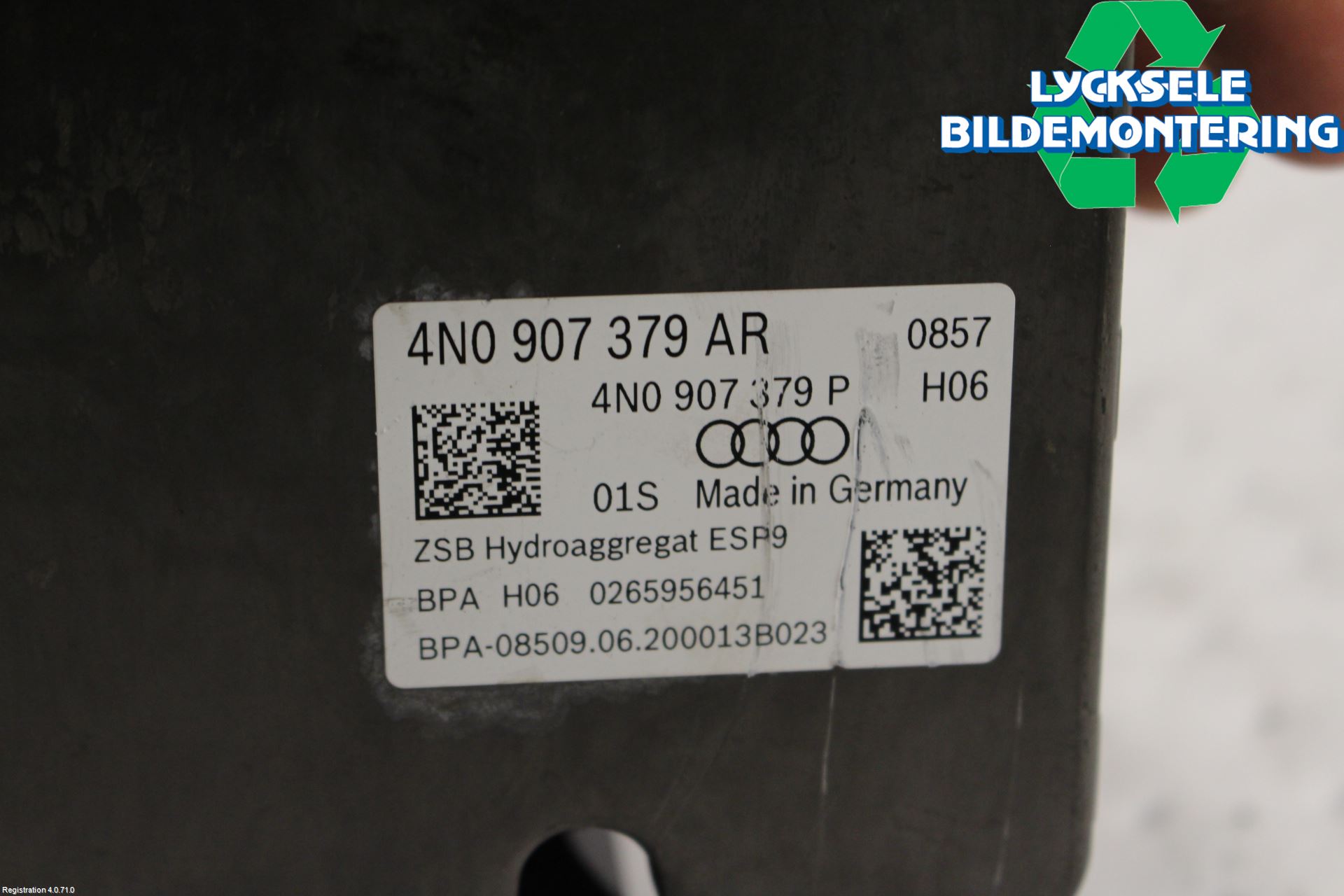 Audi A7 Sportback 4K 18- Abs Hydraulaggregat