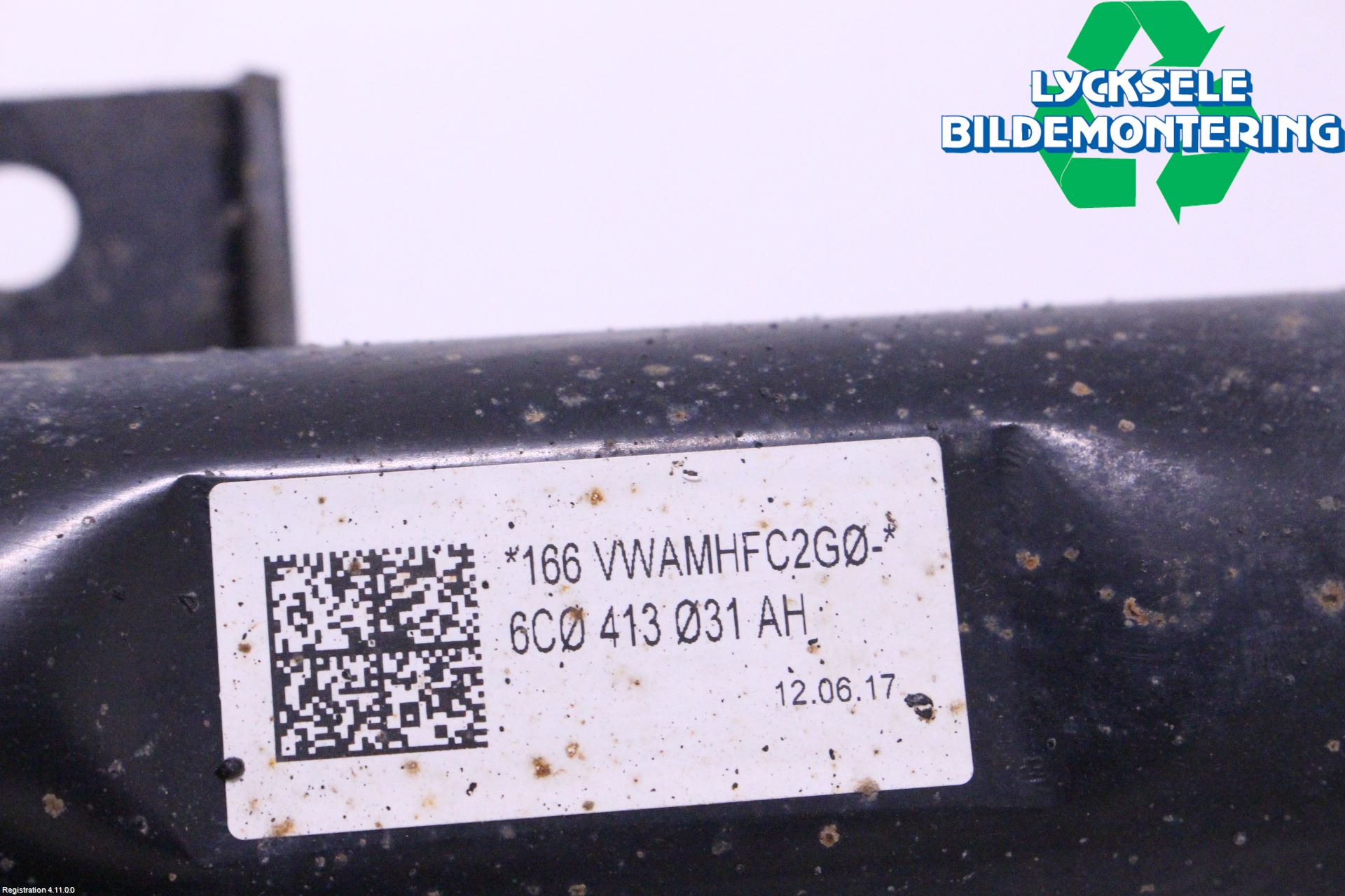 Volkswagen VW POLO 10-17 Fjäderben Fram Vänster