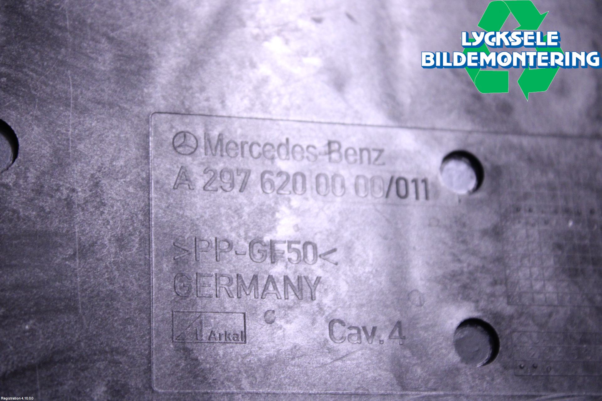 Mercedes-Benz MB EQE SUV (X294) 22- Batterilåda-Fäste-Hållare