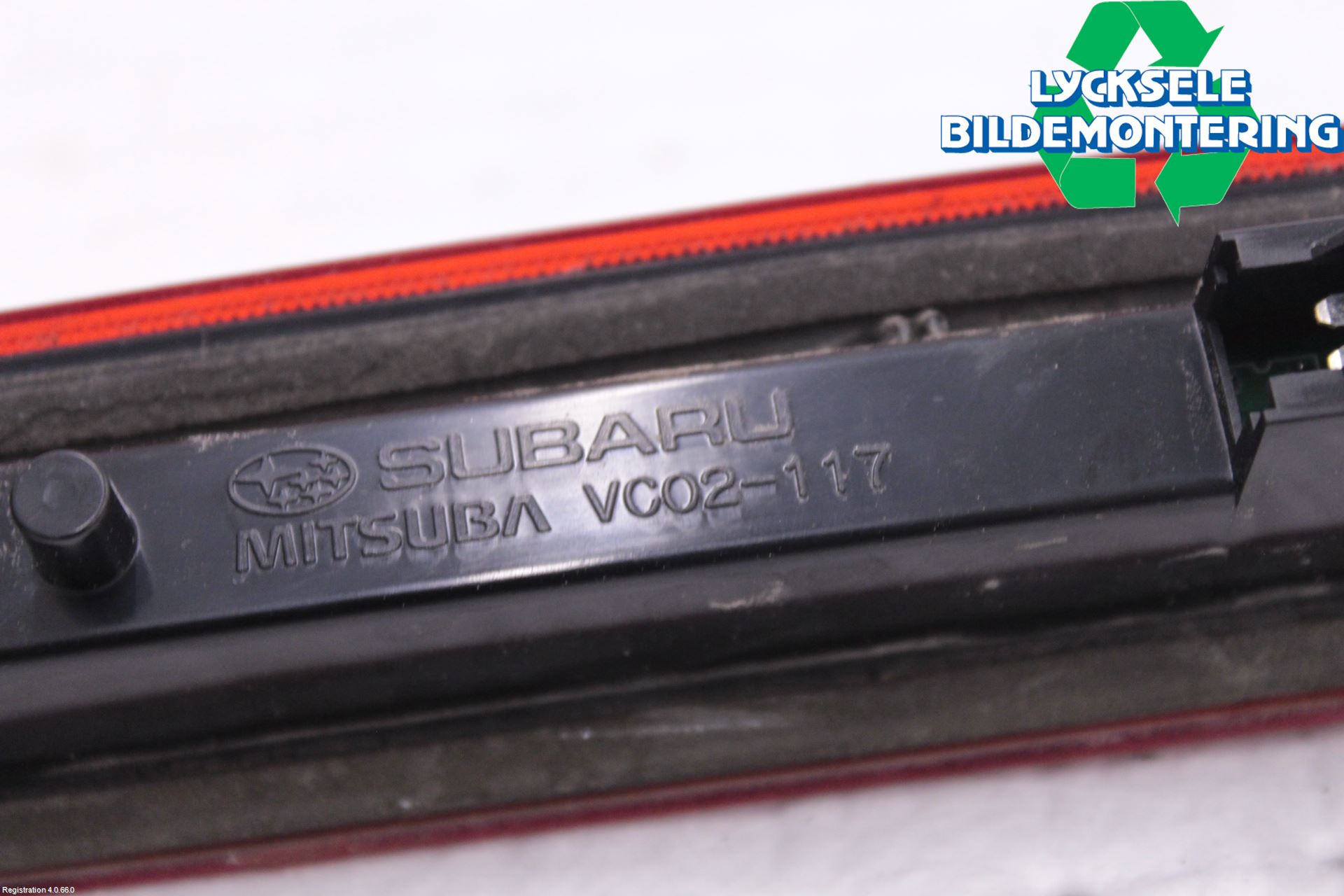 Subaru OUTBACK 10-15 Bromsljus Bakruta