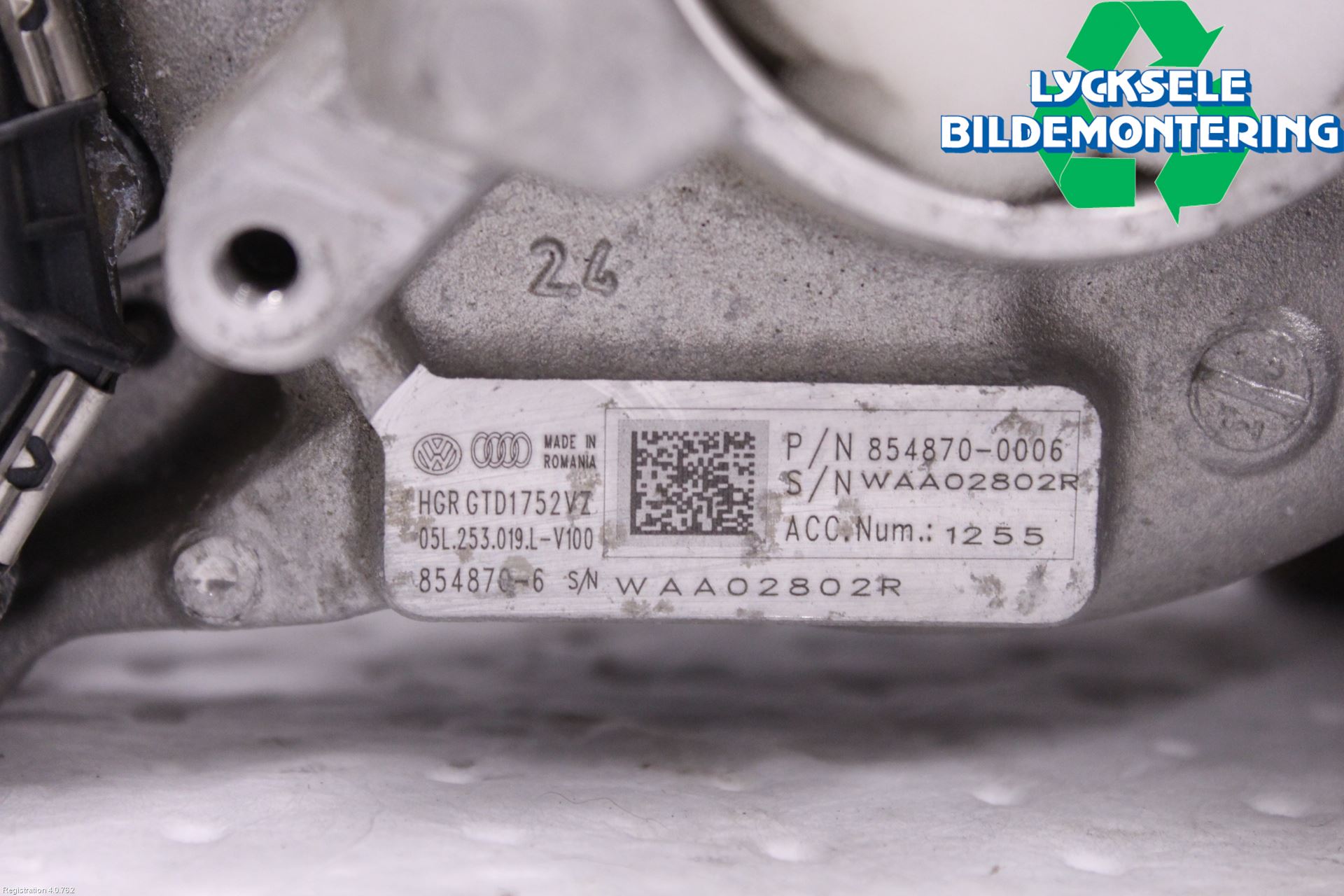 Audi A6 F2/C8 19- Turboaggregat