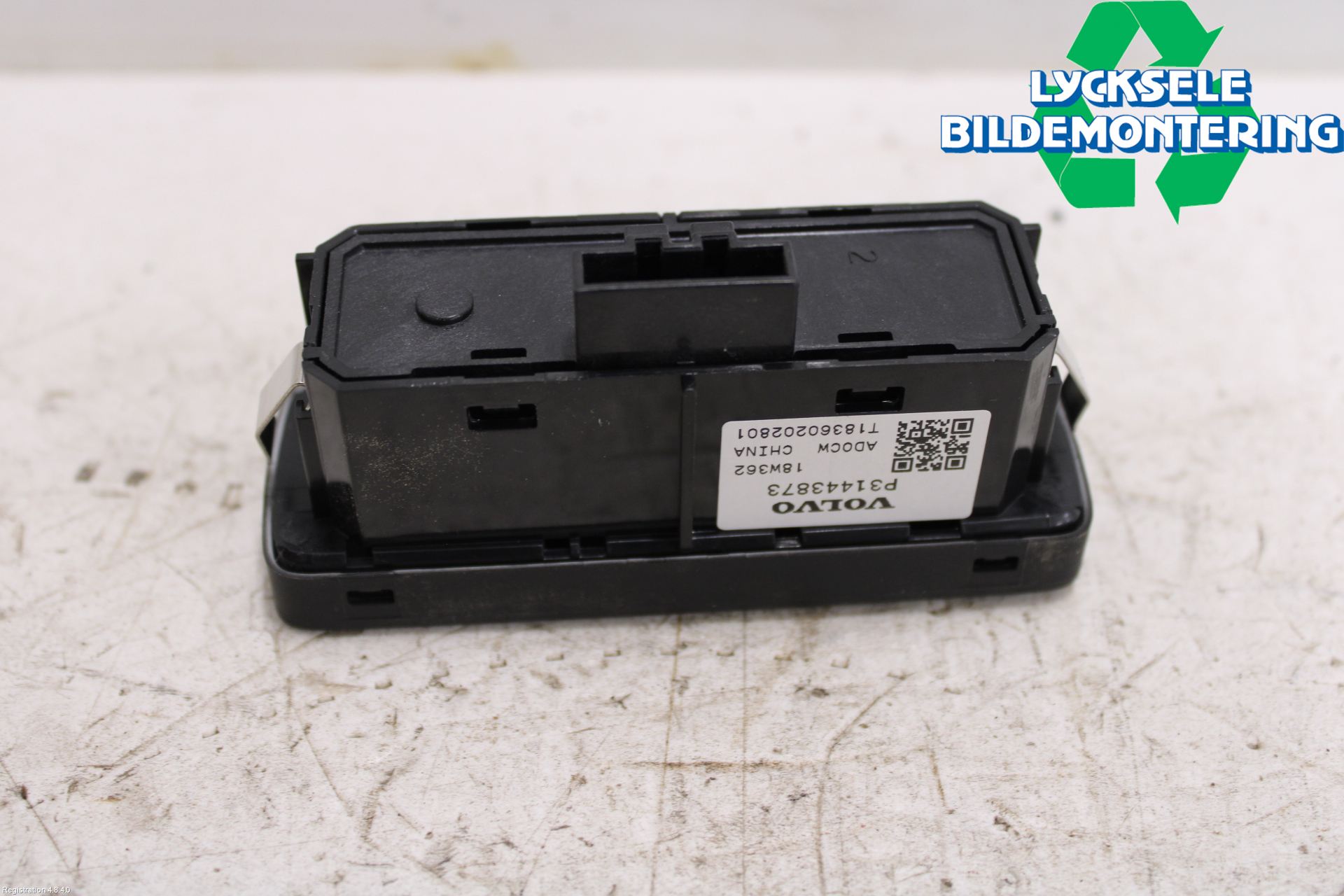 Volvo V60 19- Strömställare Baklucka