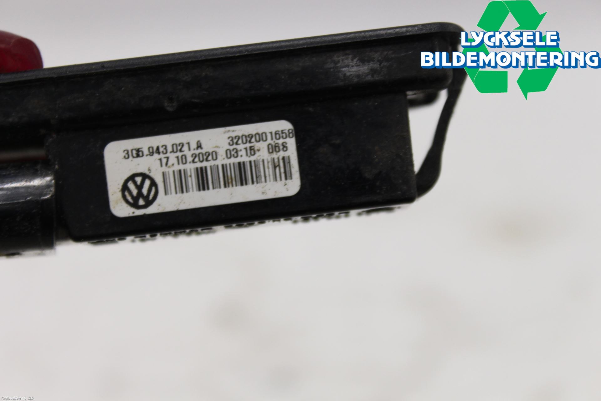 Volkswagen VW GOLF / E-GOLF VIII 20- Skylt Belysning