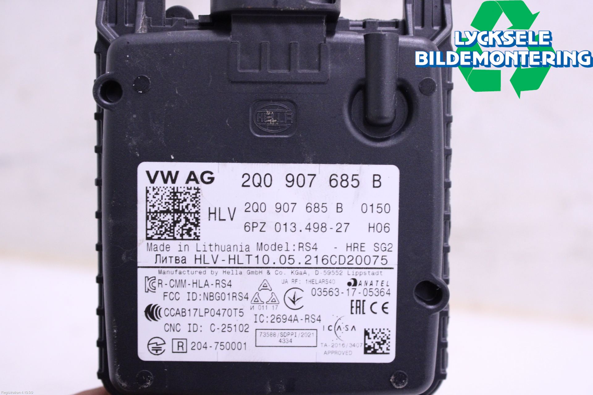Volkswagen VW T-CROSS 19- Sensor Aktivt Kollisionsskydd