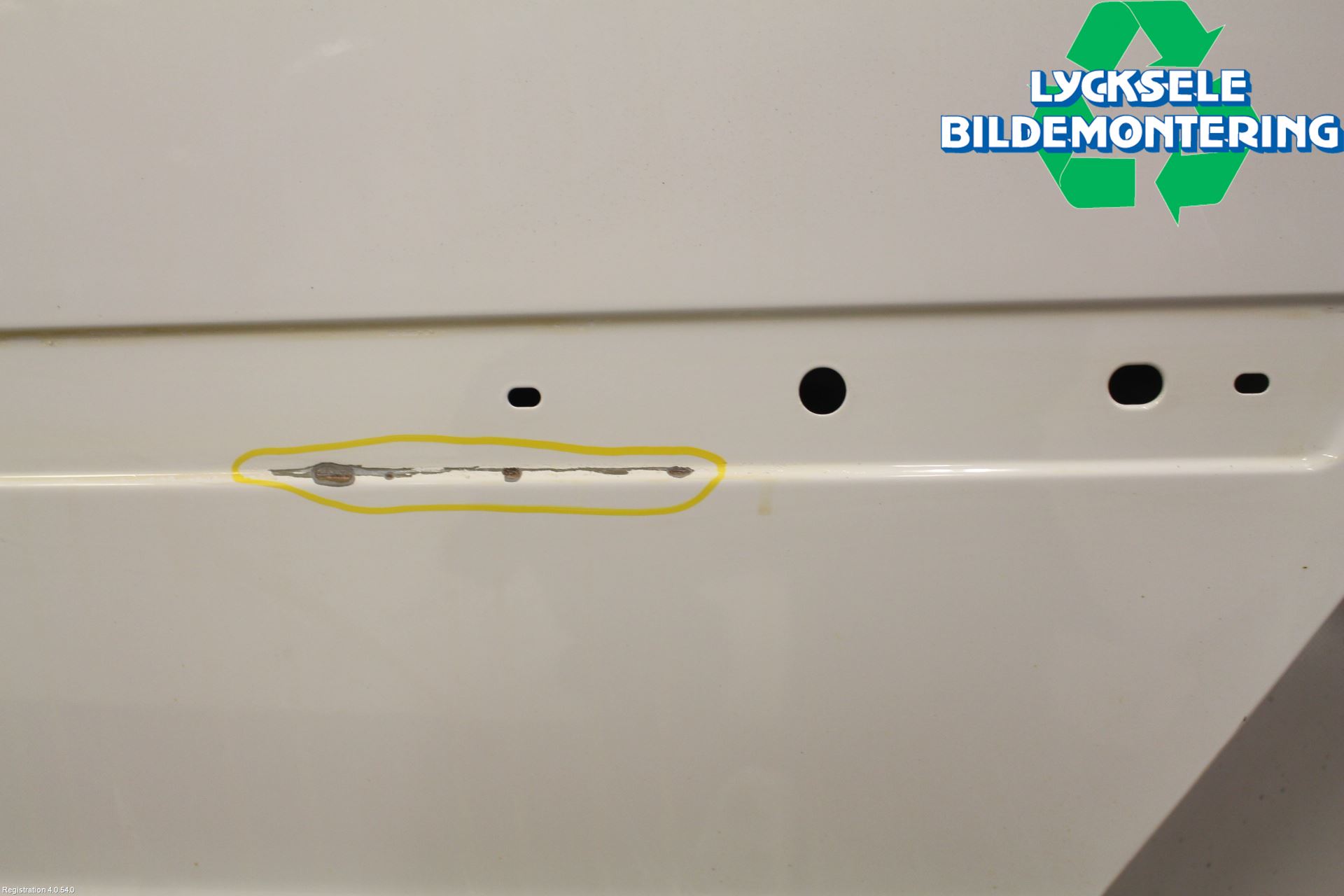 Audi A3/S3 05-13 Dörr Bak Vänster