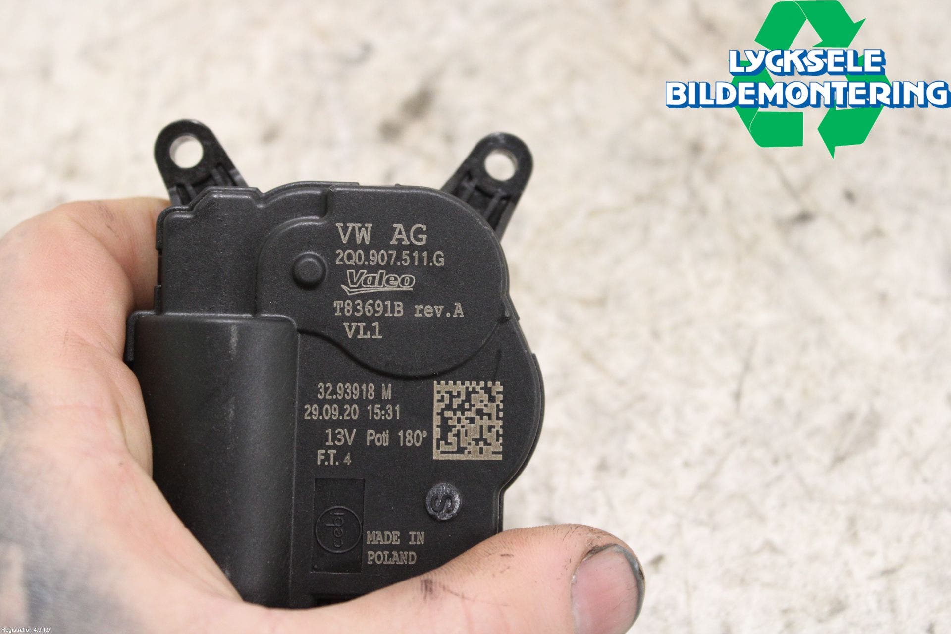 Volkswagen VW ID.3 21- Ac Reglermotor