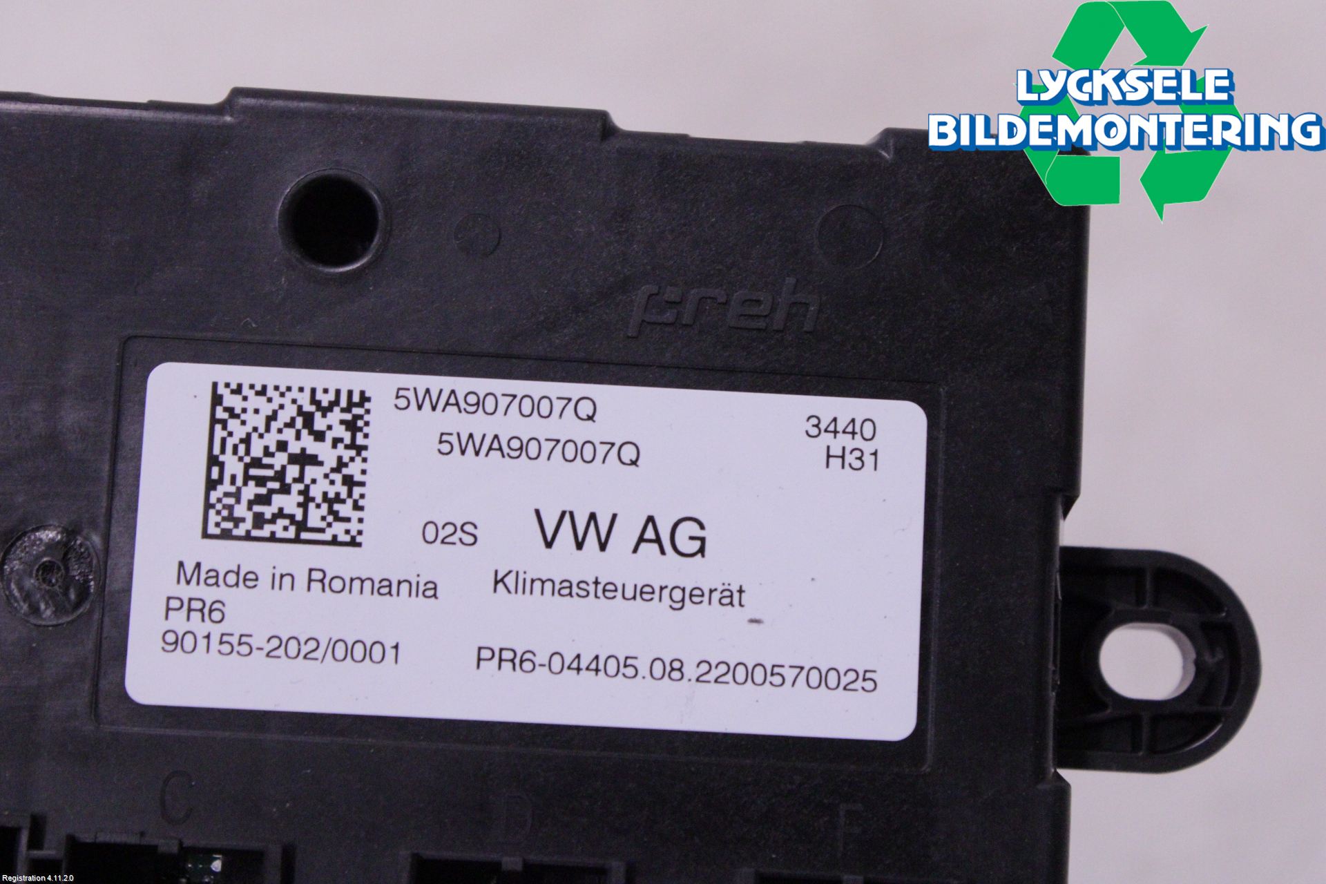 Volkswagen VW GOLF / E-GOLF VIII 20- Styrenhet Övrigt