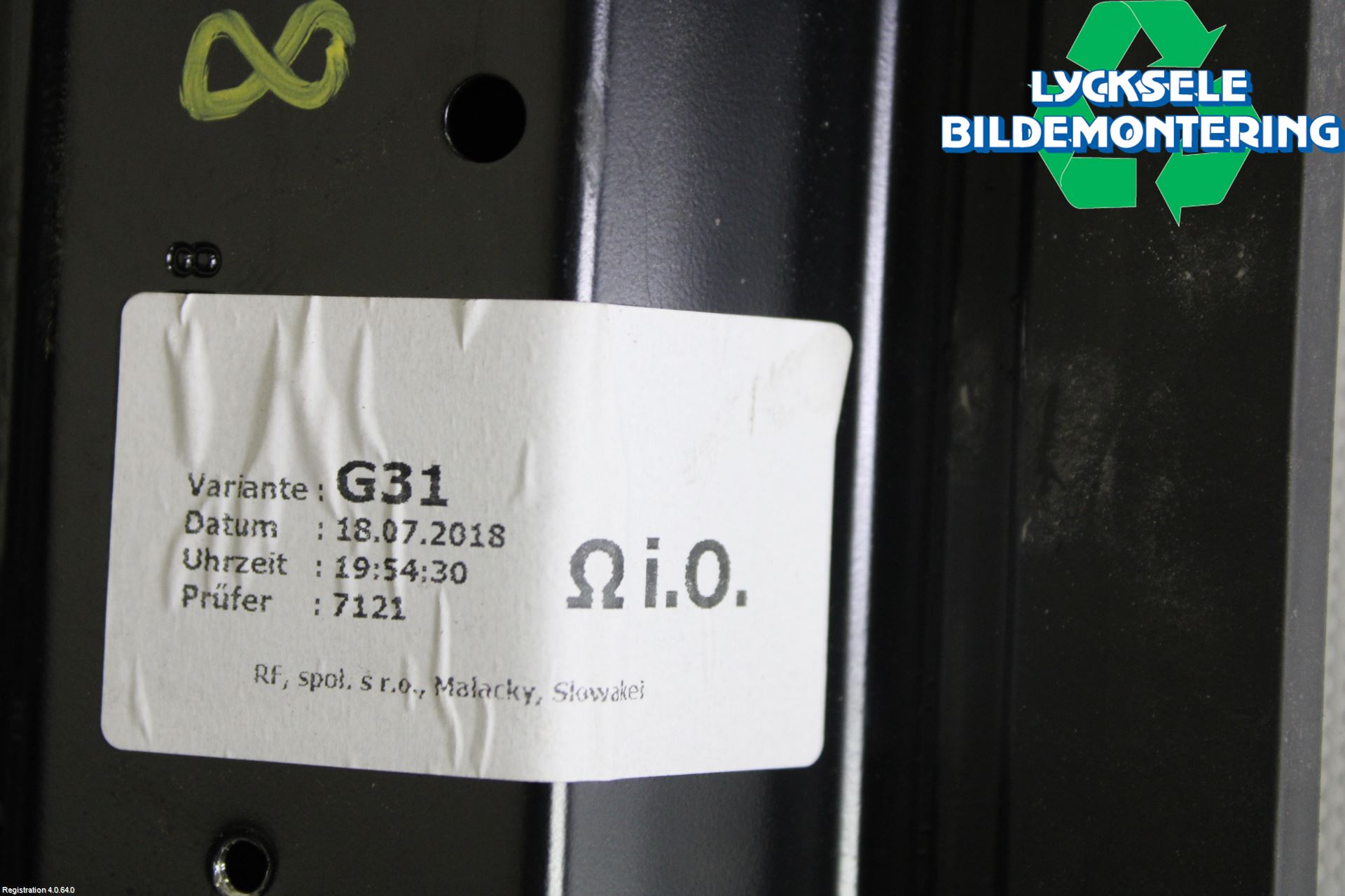 BMW 5 G30/G31/F90 17-23 Baklucka Kombi