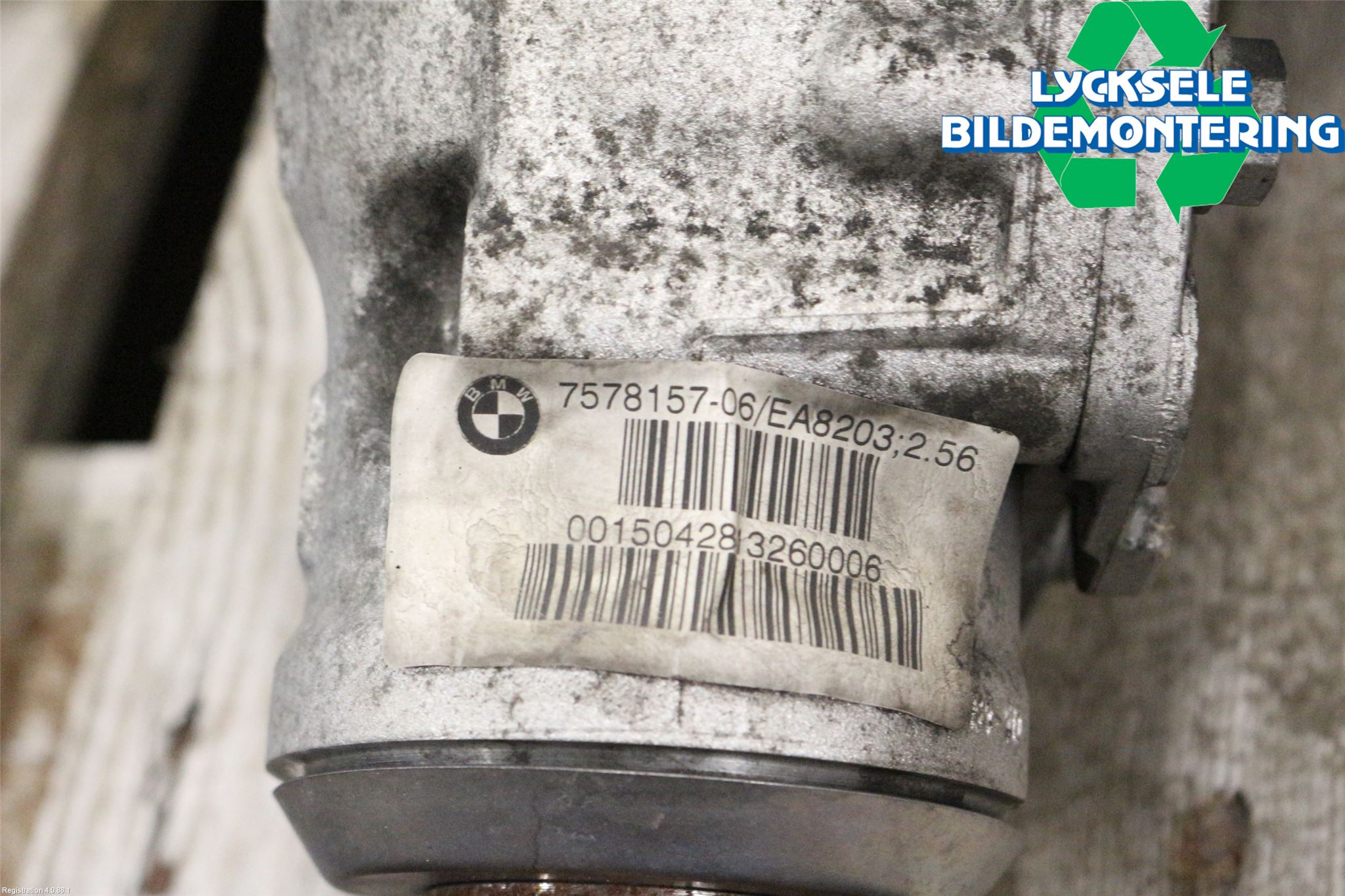 BMW 4 F32/F33/F82/F83 13-20 Framvagn Diffrential
