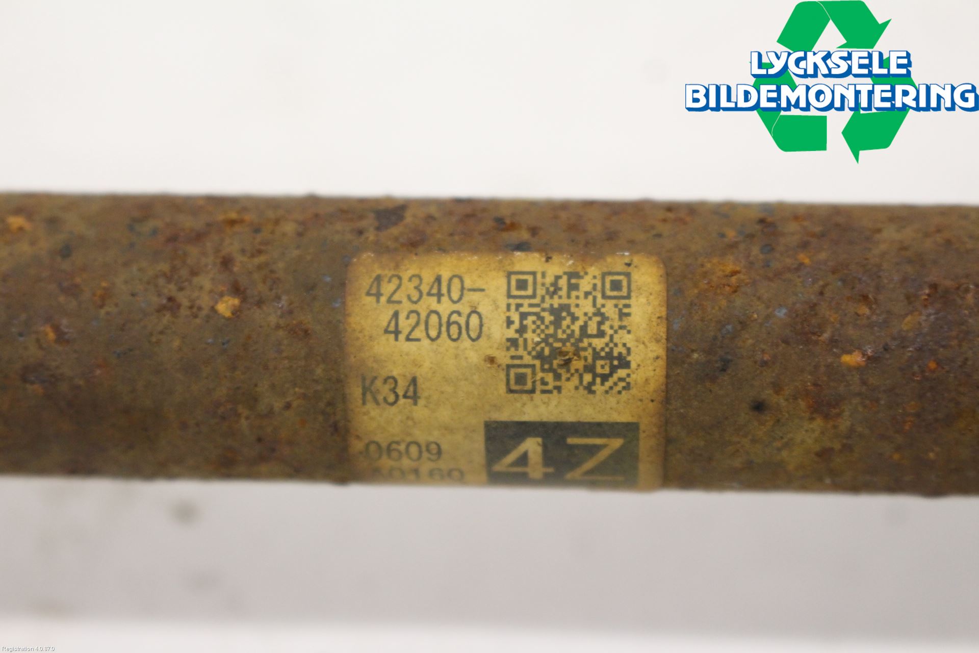 Toyota RAV4 19- Drivaxel Bak Vänster