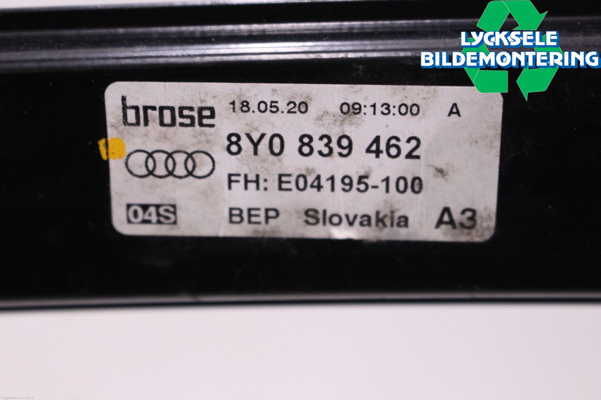 Audi A3/S3 8Y 21- Fönsterhissmekanism