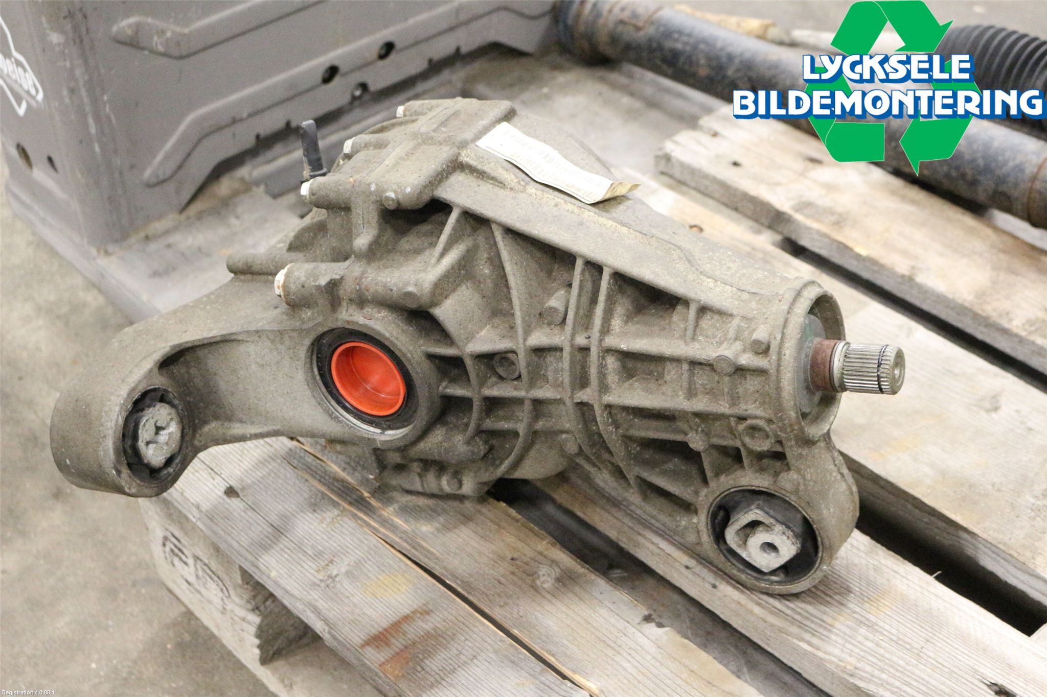 Volkswagen VW TOUAREG 7P 11-18 Bakväxel-Diff