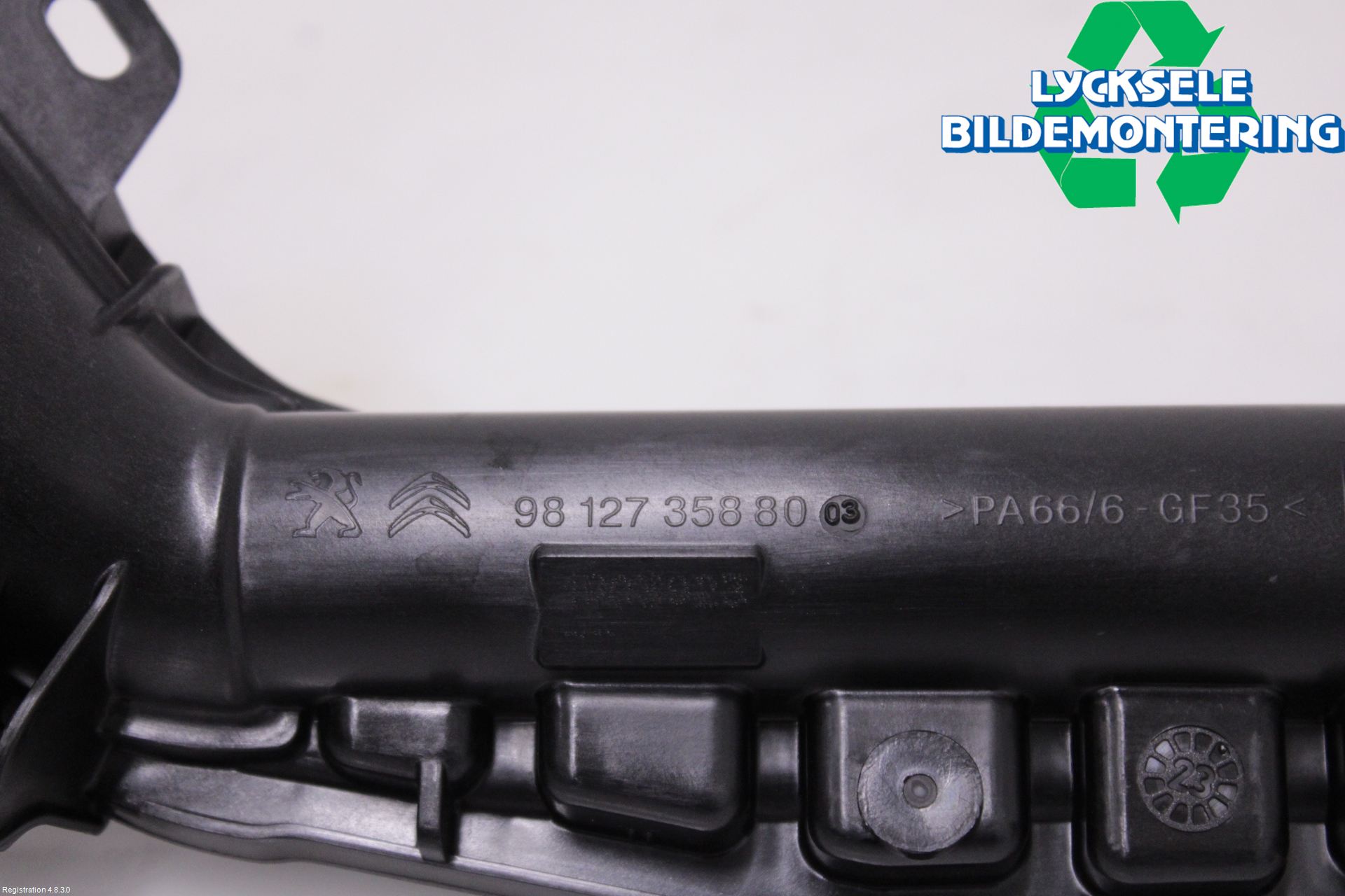 Citroen C5 AIRCROSS 19- Laddluft-Intercoolerrör