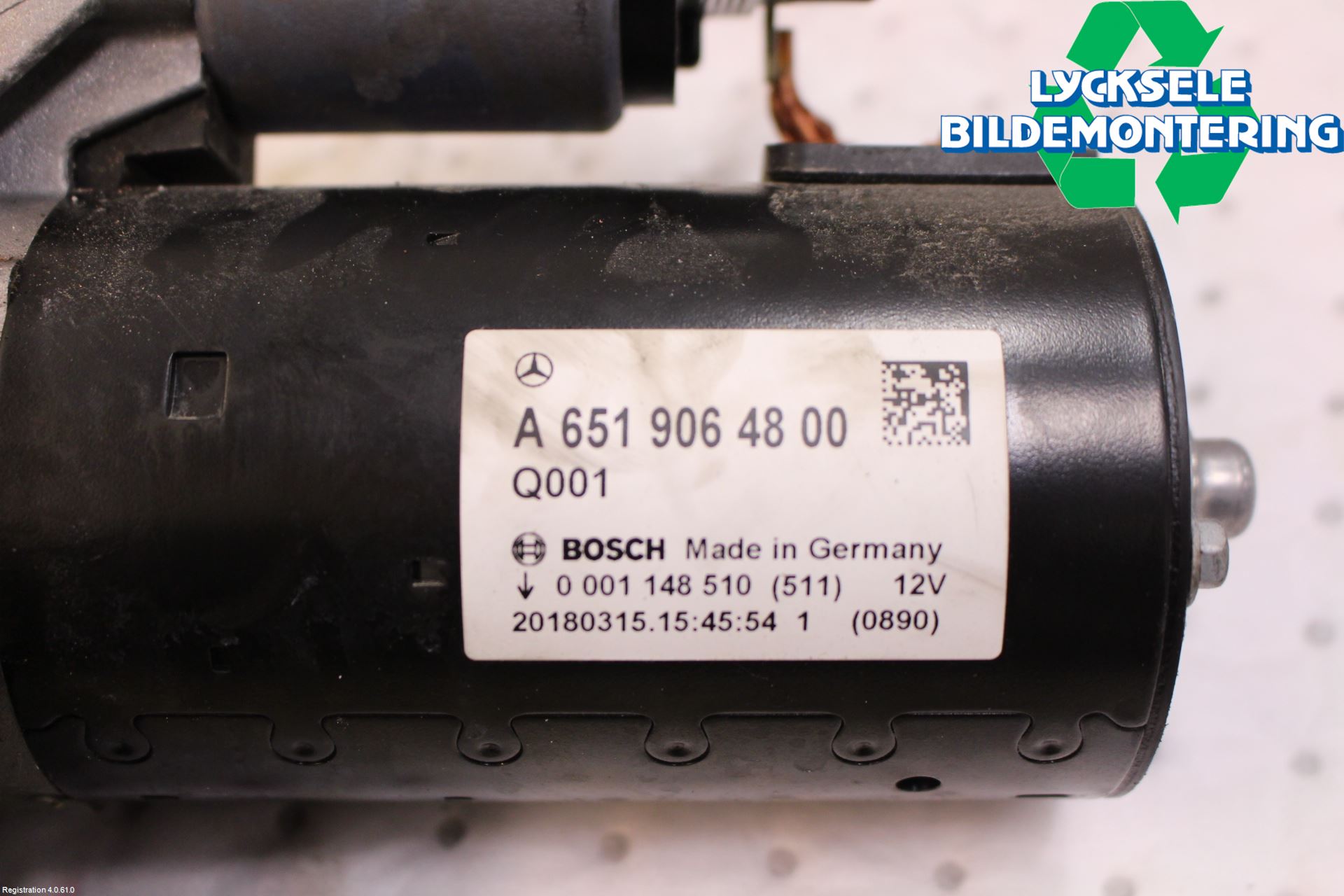 Mercedes-Benz MB C-KLASS (W205) 14-21 Startmotor Diesel