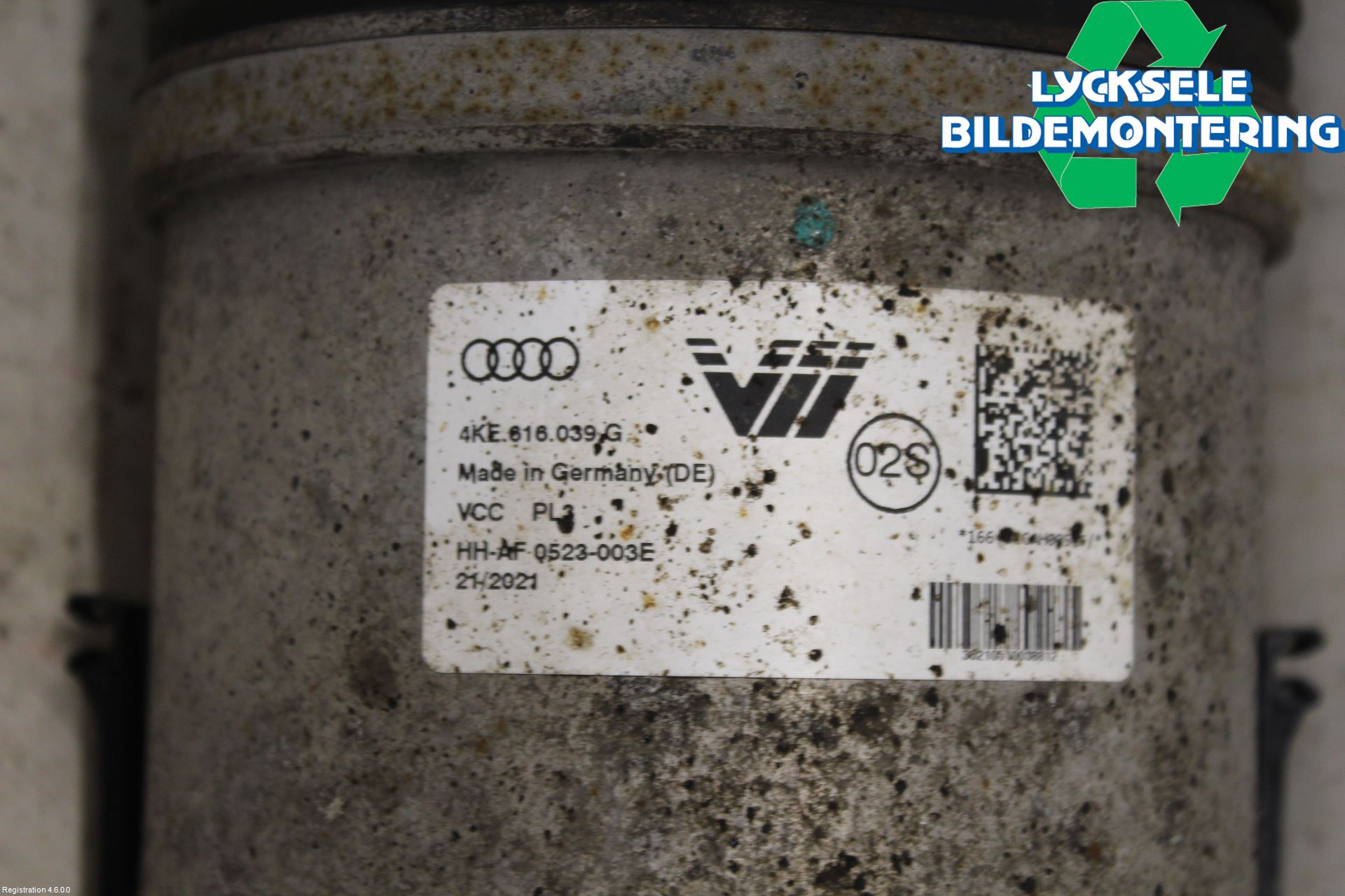 Audi E-TRON, S GE 19- Fjäderben Fram Vänster