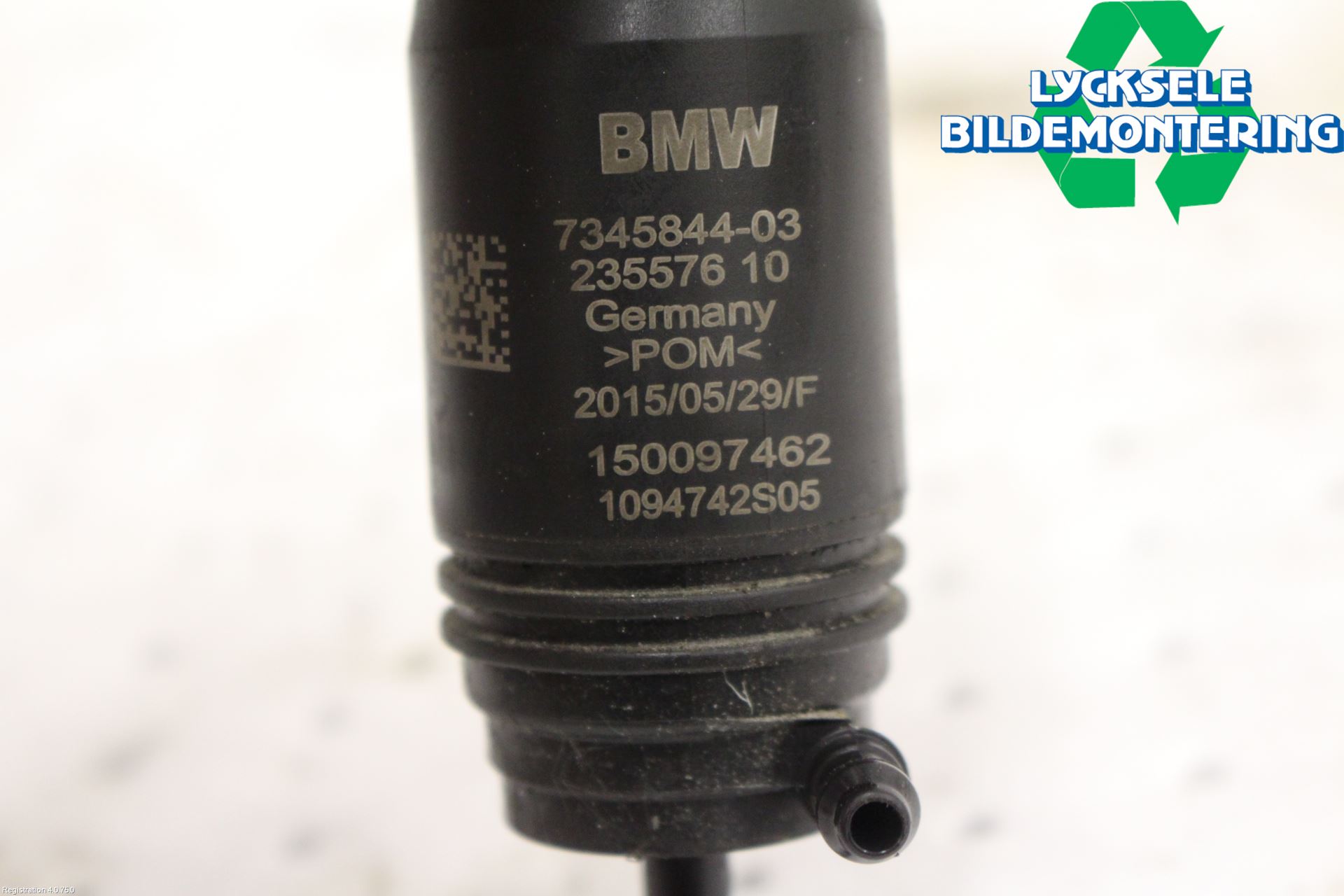 BMW X1 E84 10-15 Spolarpump Vindruta