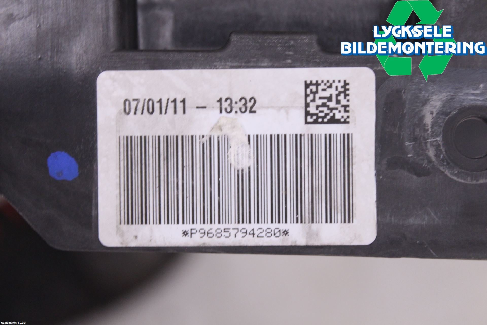 Peugeot 508 11-18 Frontplåt